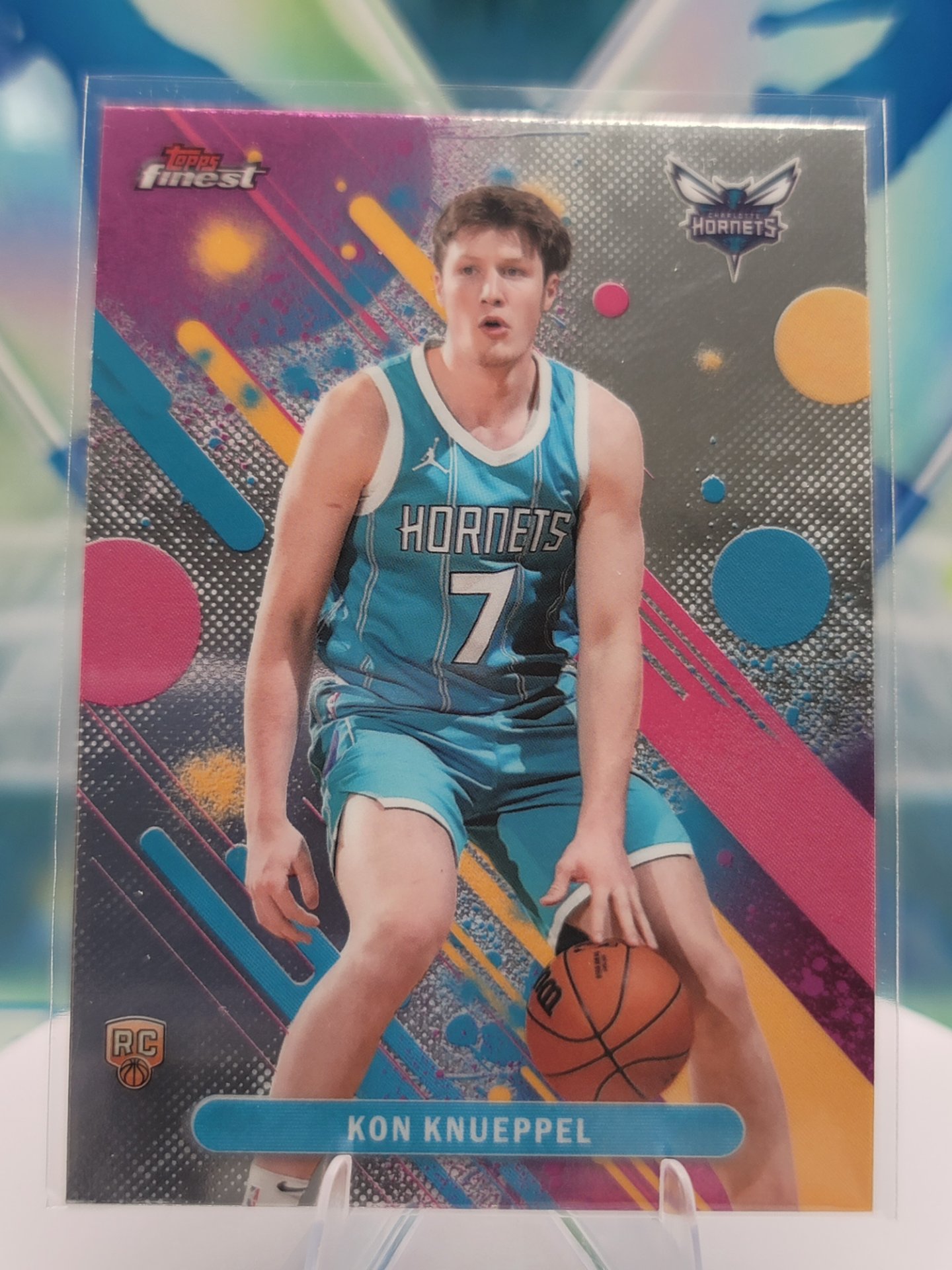 2026 Topps Topps Finest Kon Knueppel — 2026 Topps Topps Finest Common Kon Knueppel Rookie