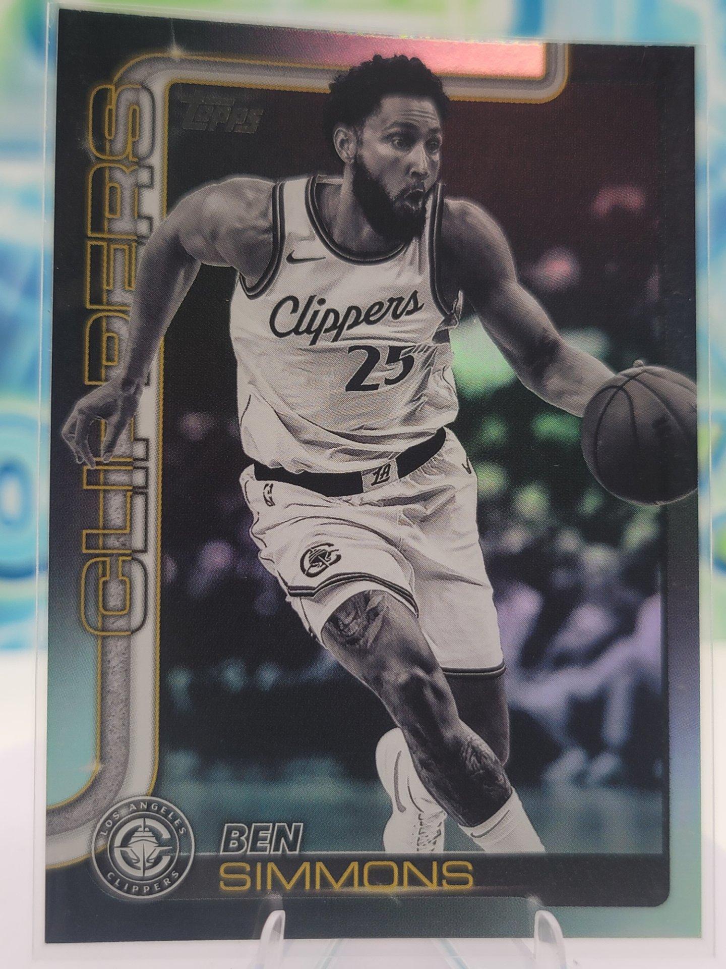 2025 Topps Topps Flagship Ben Simmons — 2025 Topps Topps Flagship Blackout Ben Simmons