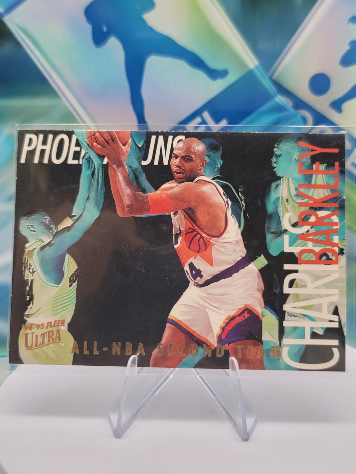 1994 Fleer Ultra Charles Barkley — 1994 Fleer Ultra All-NBA second Team Charles Barkley