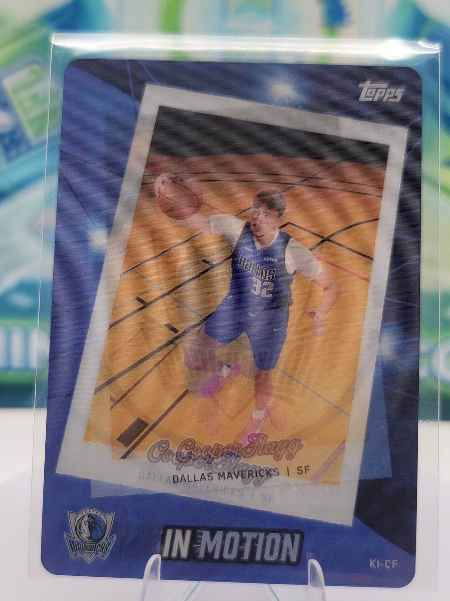 2025 Topps Match Attax Cooper Flagg — 2025 Topps Match Attax In Motion Lenticular Cooper Flagg