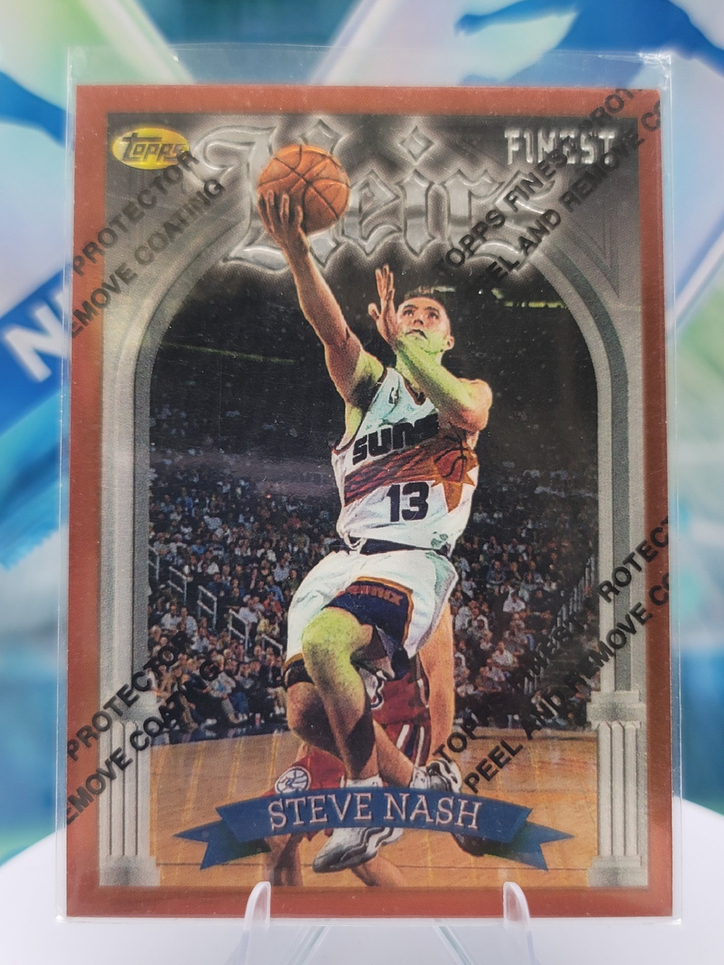 1997 Topps Topps Finest Steve Nash — 1997 Topps Topps Finest Heirs Steve Nash