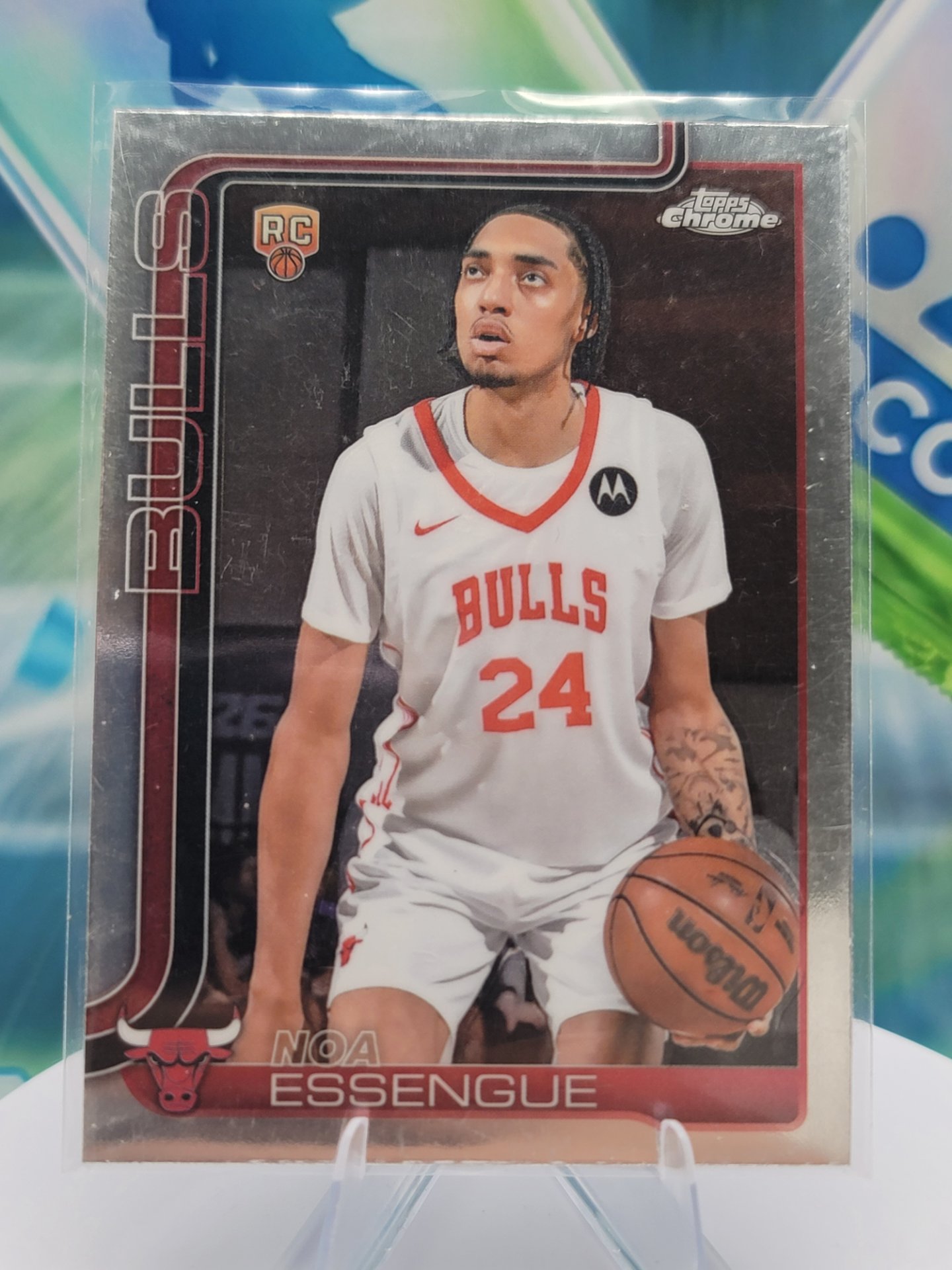 2025 Topps Topps Chrome Noa Essengue — 2025 Topps Topps Chrome Base Noa Essengue Rookie