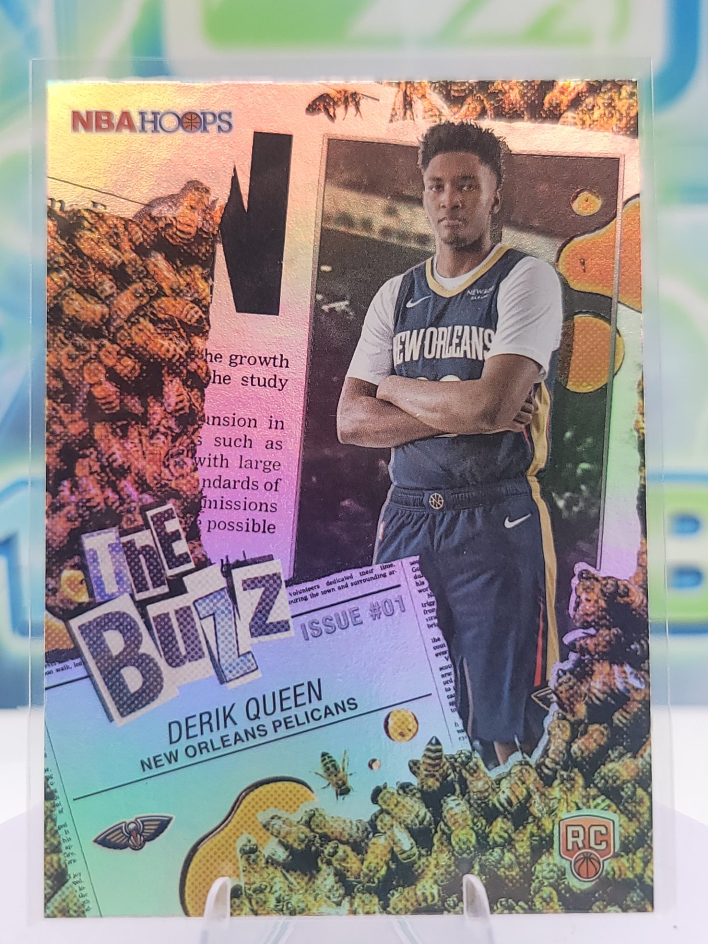 2026 Topps NBA Hoops Derik Queen — 2026 Topps NBA Hoops The Buzz Derik Queen Rookie