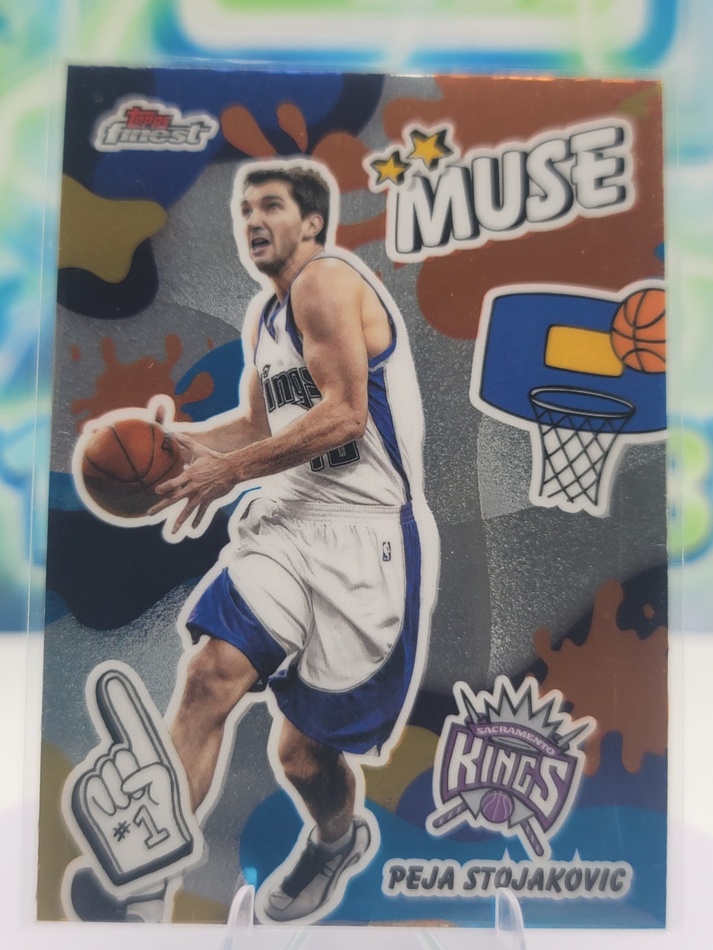 2026 Topps Topps Finest Peja Stojakovic — 2026 Topps Topps Finest Muse Peja Stojakovic