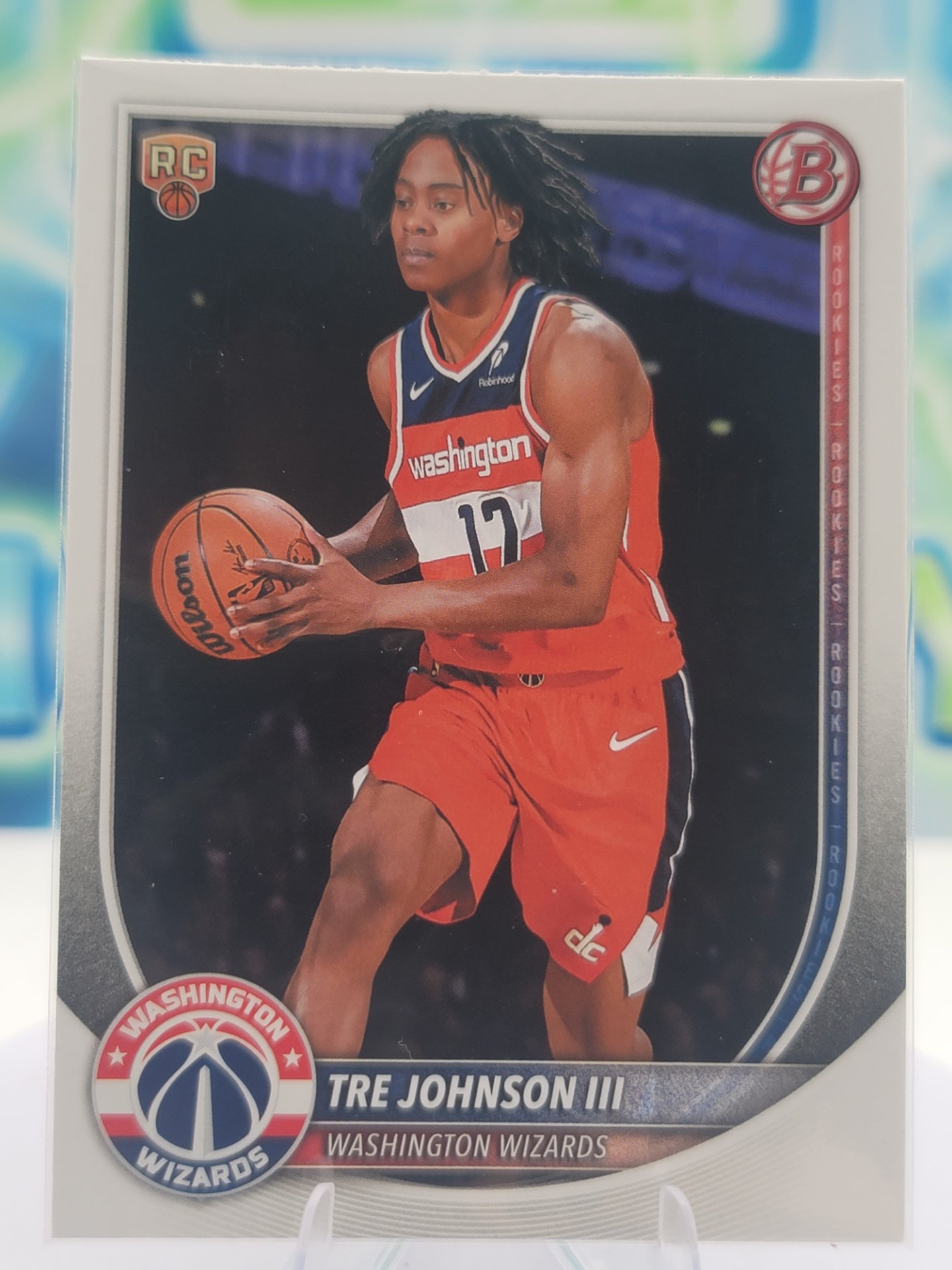 2025 Topps Bowman Tre Johnson III — 2025 Topps Bowman Tre Johnson III Rookie