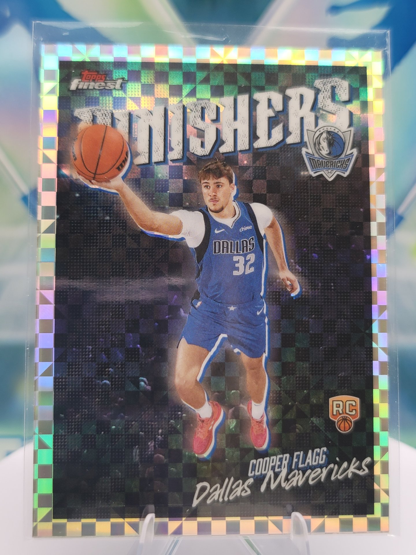 2026 Topps Topps Finest Cooper Flagg — 2026 Topps Topps Finest Finishers X-Fractor Cooper Flagg Rookie