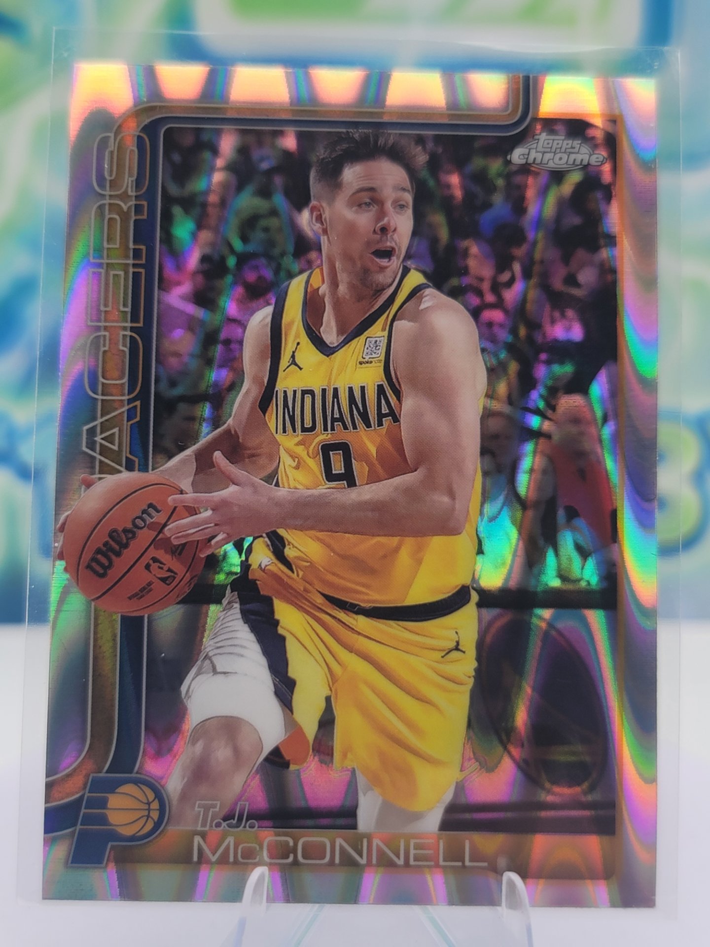 2025 Topps Topps Chrome TJ McConnell — 2025 Topps Topps Chrome Raywave TJ McConnell