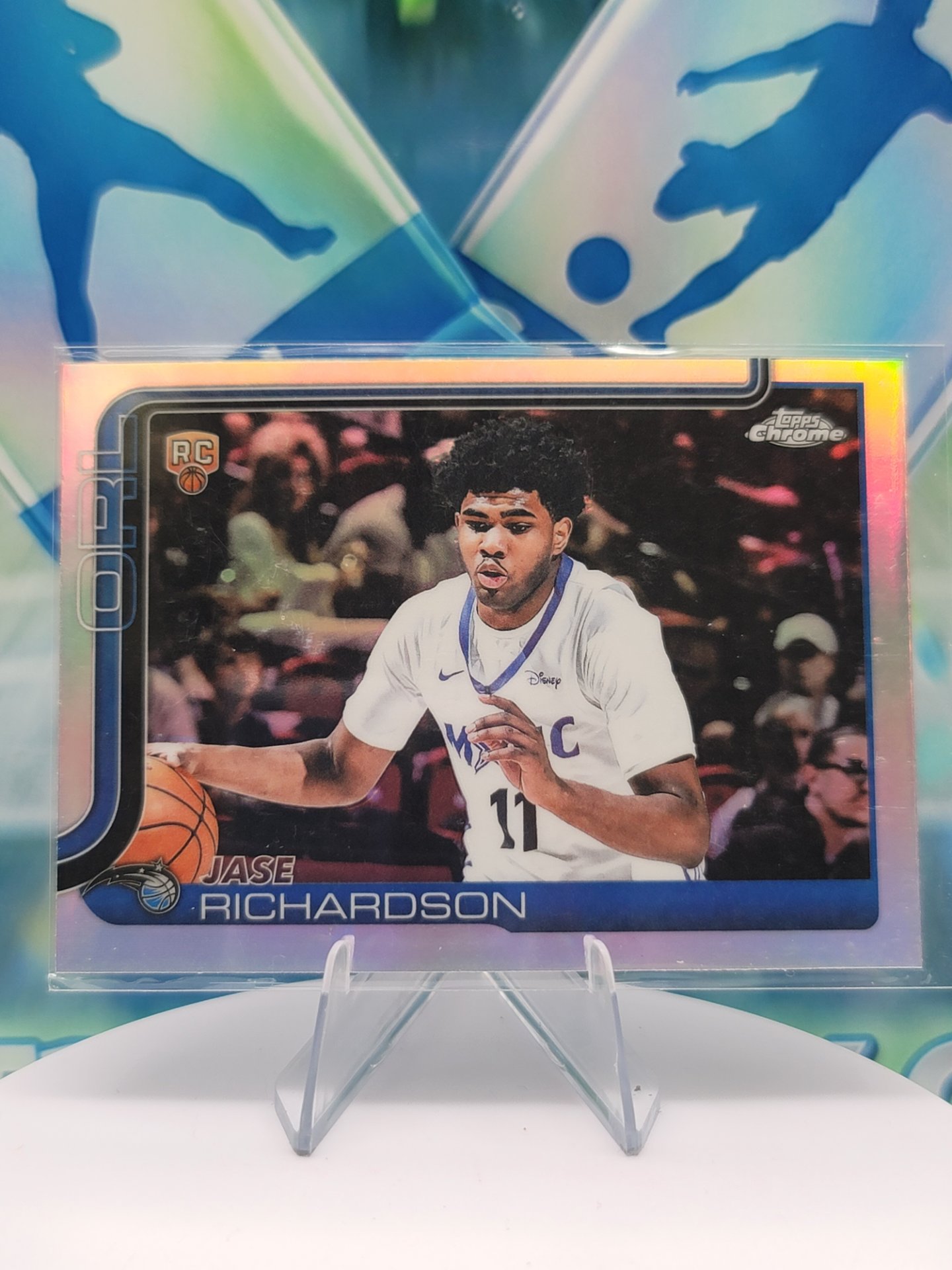 2025 Topps Topps Chrome Jase Richardson — 2025 Topps Topps Chrome Refractor Jase Richardson Rookie