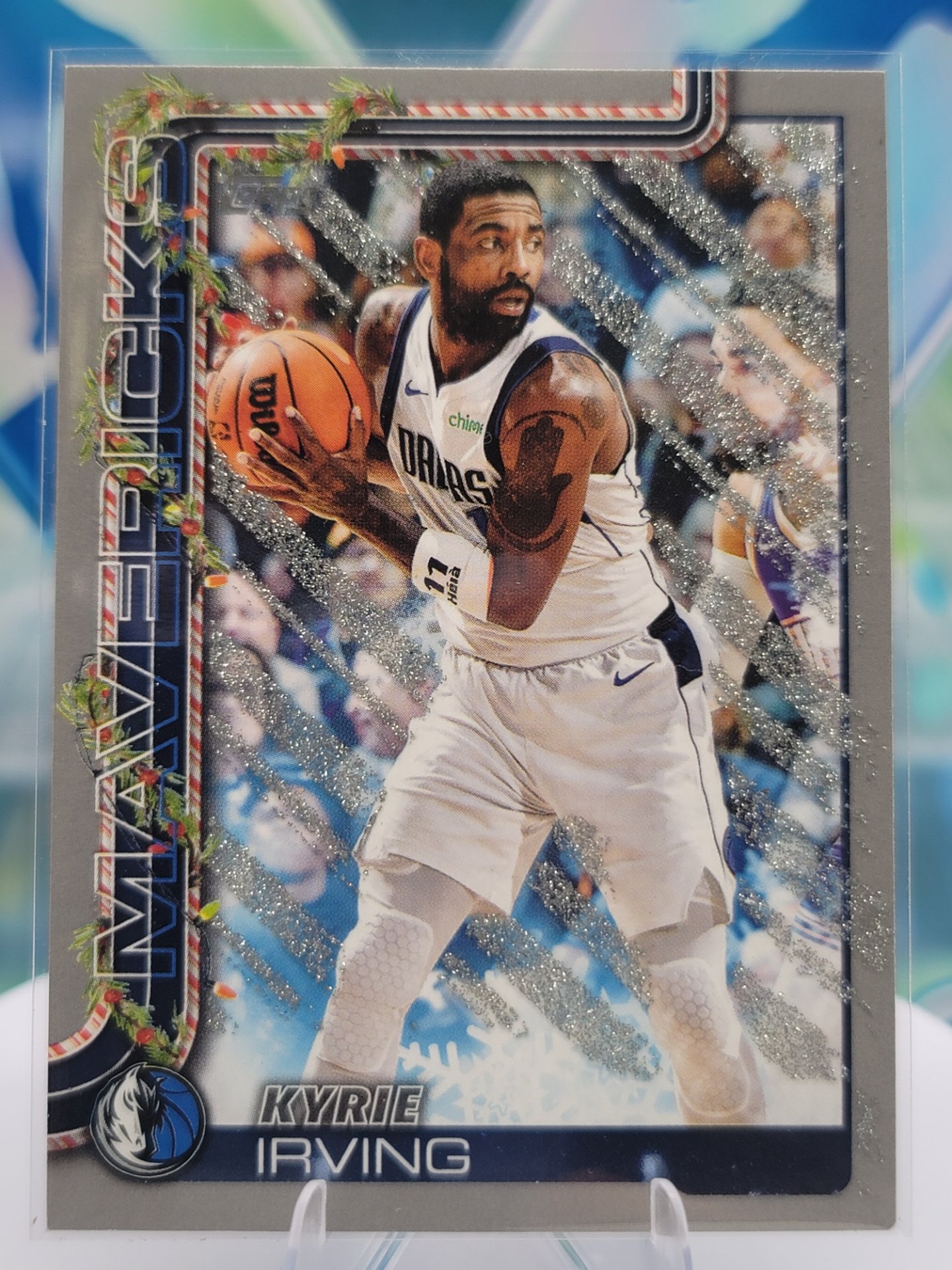 2025 Topps Topps Holiday Kyrie Irving — 2025 Topps Topps Holiday Grey Kyrie Irving