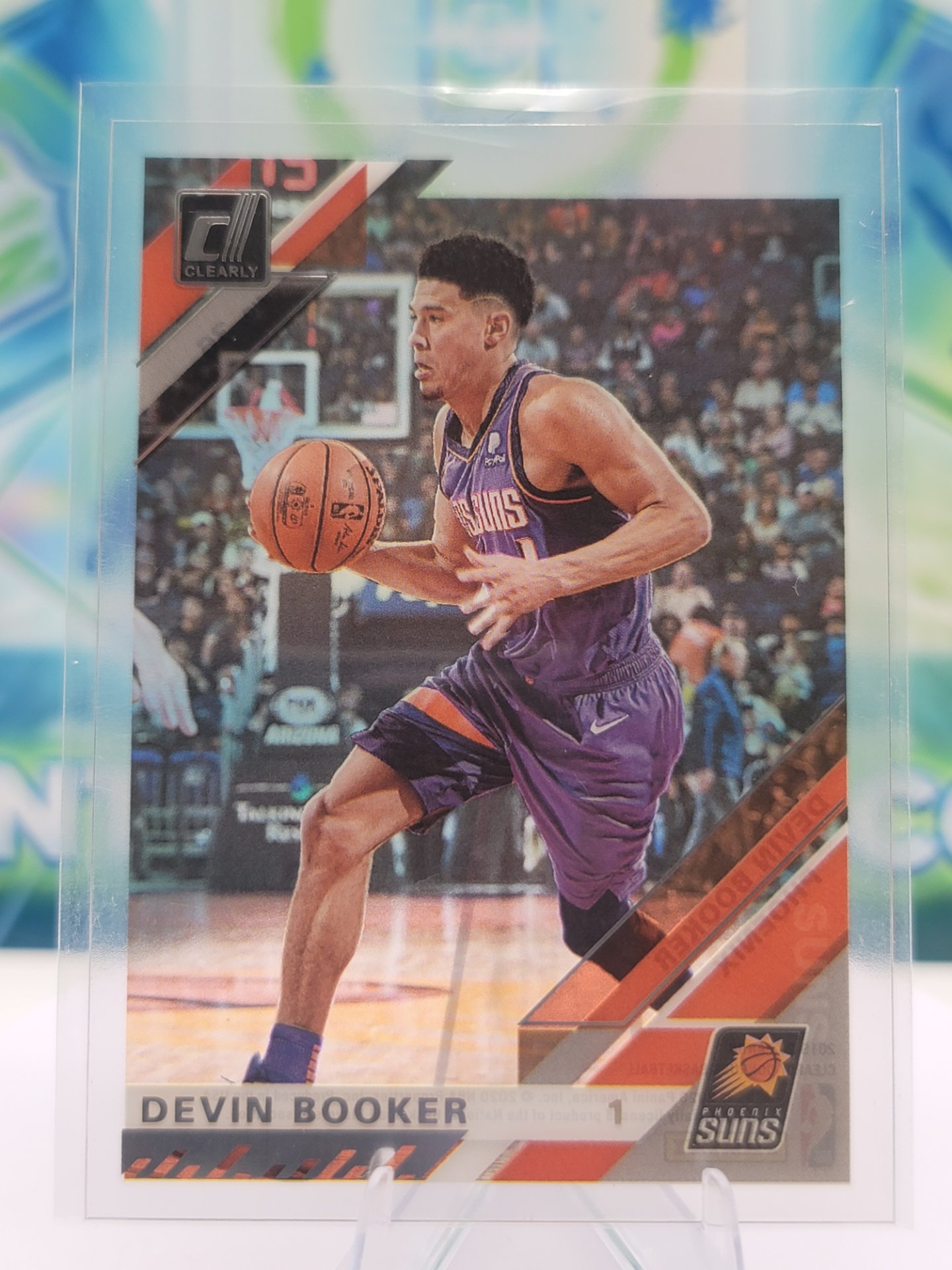 2020 Panini Clearly Donruss Devin Booker — 2020 Panini Clearly Donruss Acetate Devin Booker