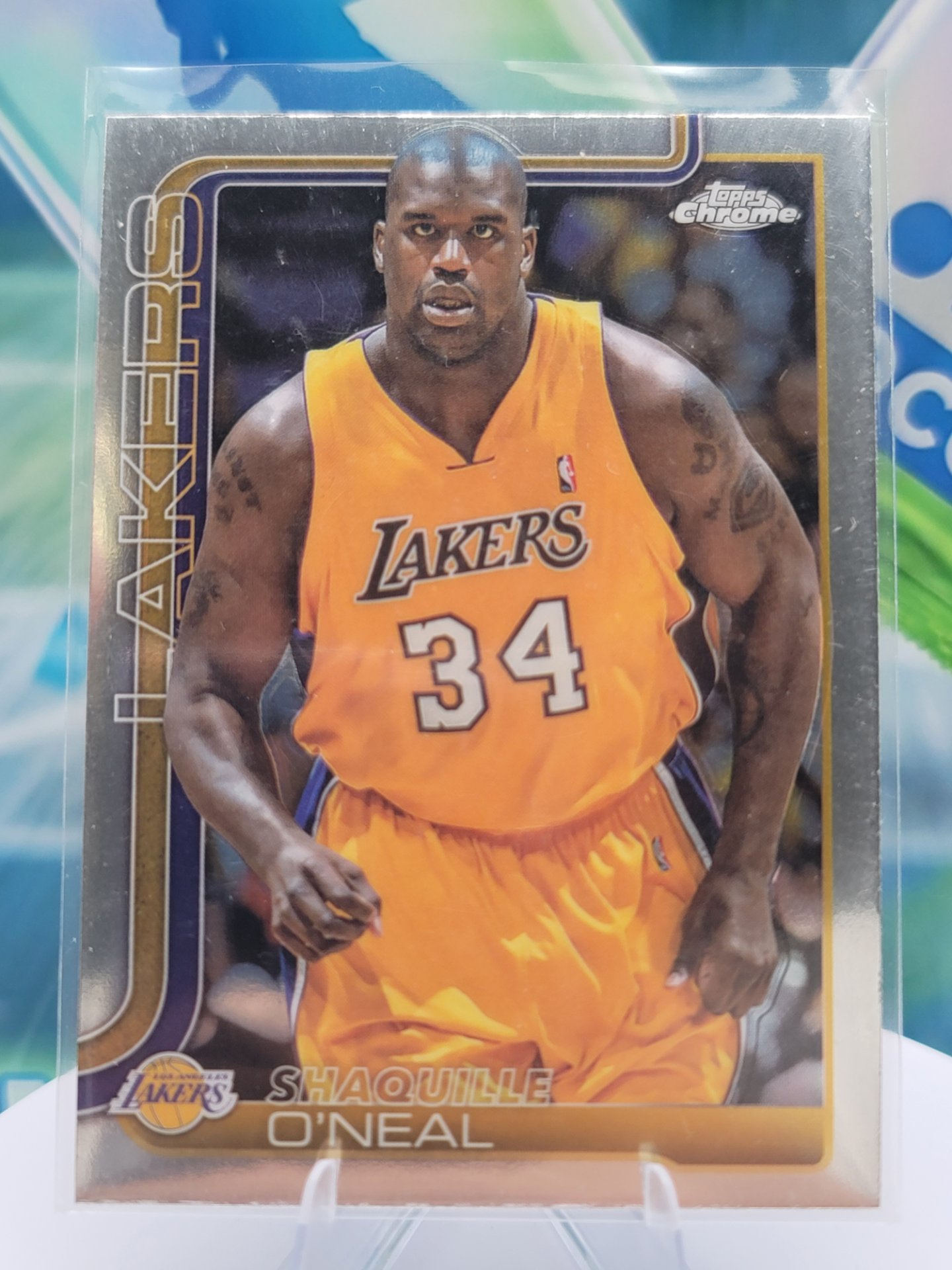 2025 Topps Topps Chrome Shaquille O'neal — 2025 Topps Topps Chrome Base Shaquille O'neal