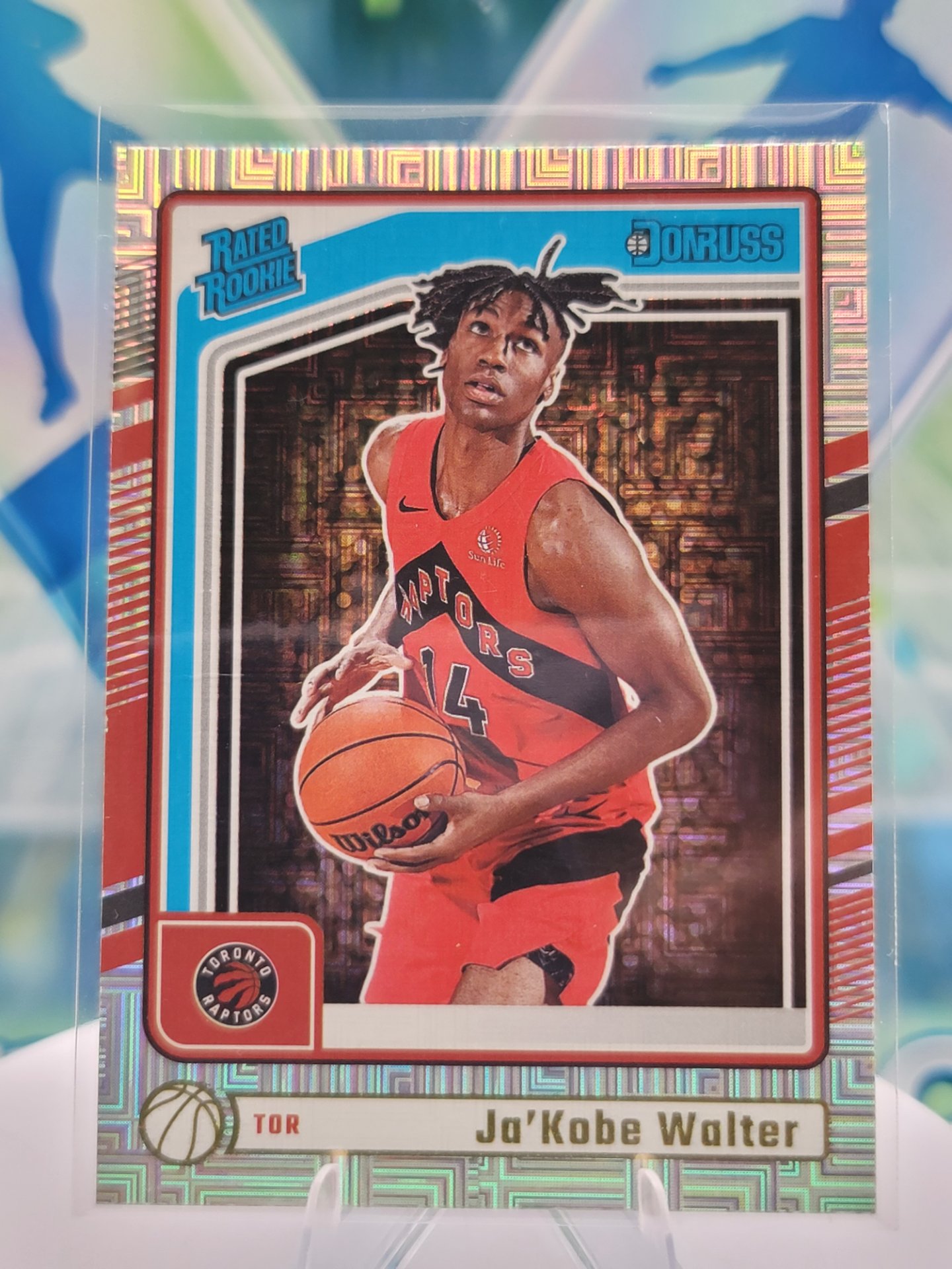 2025 Panini Donruss Ja'Kobe Walter — 2025 Panini Donruss Rated Rookies Mojo Refractor Ja'Kobe Walter Rookie