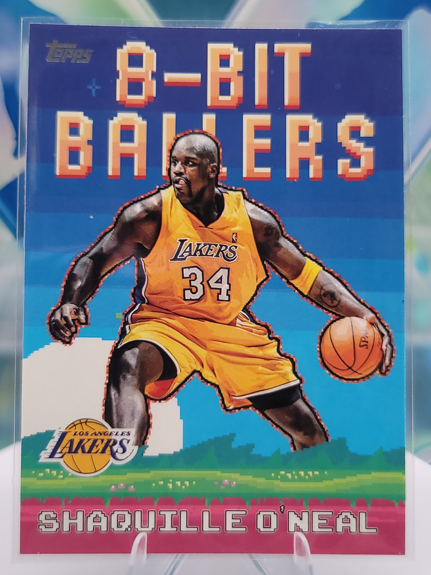 2025 Topps Topps Flagship Shaquille O'Neal — 2025 Topps Topps Flagship 8-Bit Ballers Shaquille O'Neal