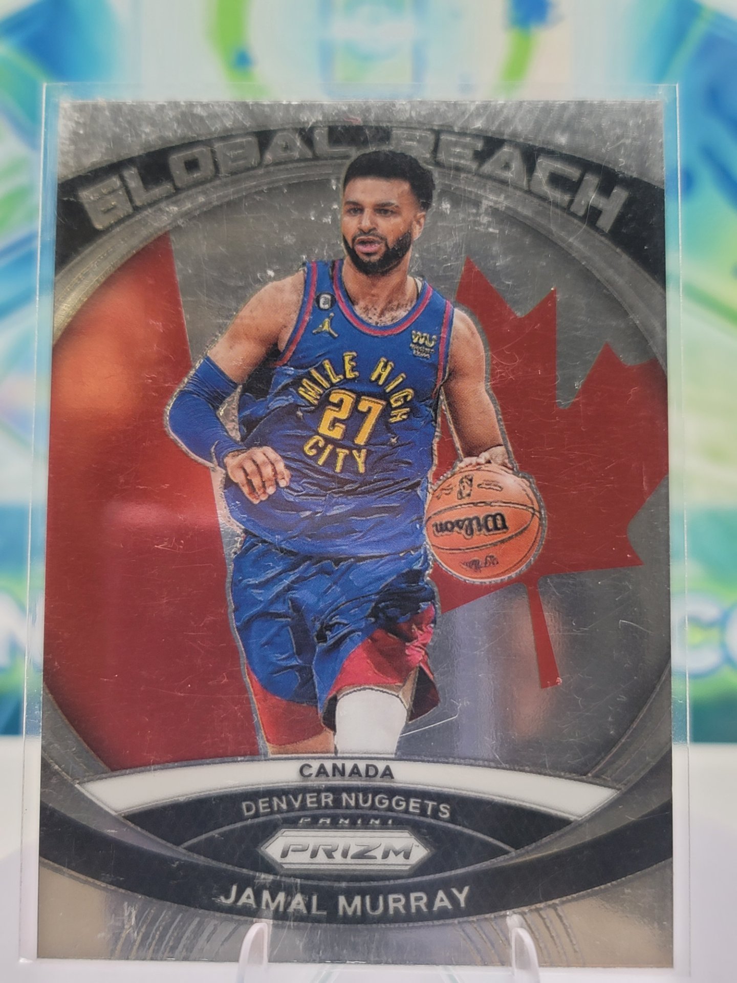 2024 Panini Prizm Jamal Murray — 2024 Panini Prizm Global Reach Jamal Murray