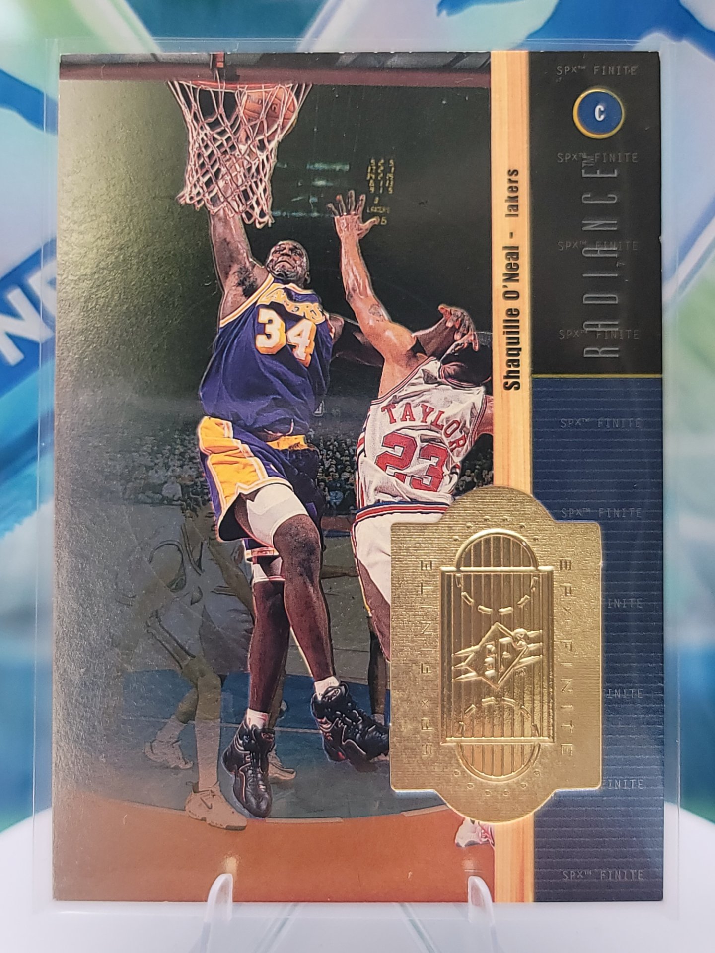 1998 Upper Deck SP Authentic Shaquille O'neal — 1998 Upper Deck SP Authentic SPX Finite Shaquille O'neal