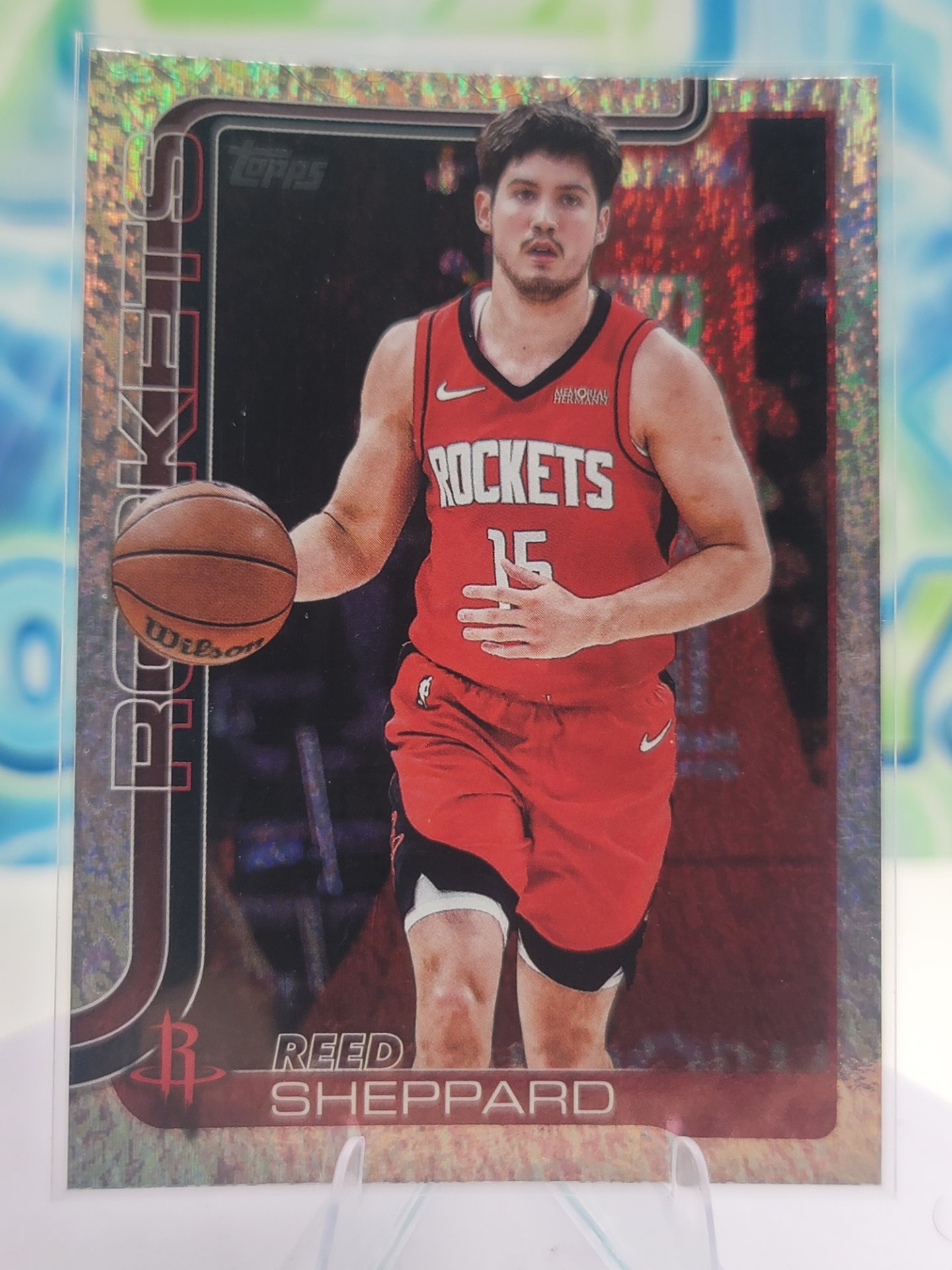 2025 Topps Topps Flagship Reed Sheppard — 2025 Topps Topps Flagship Holo Foil Reed Sheppard