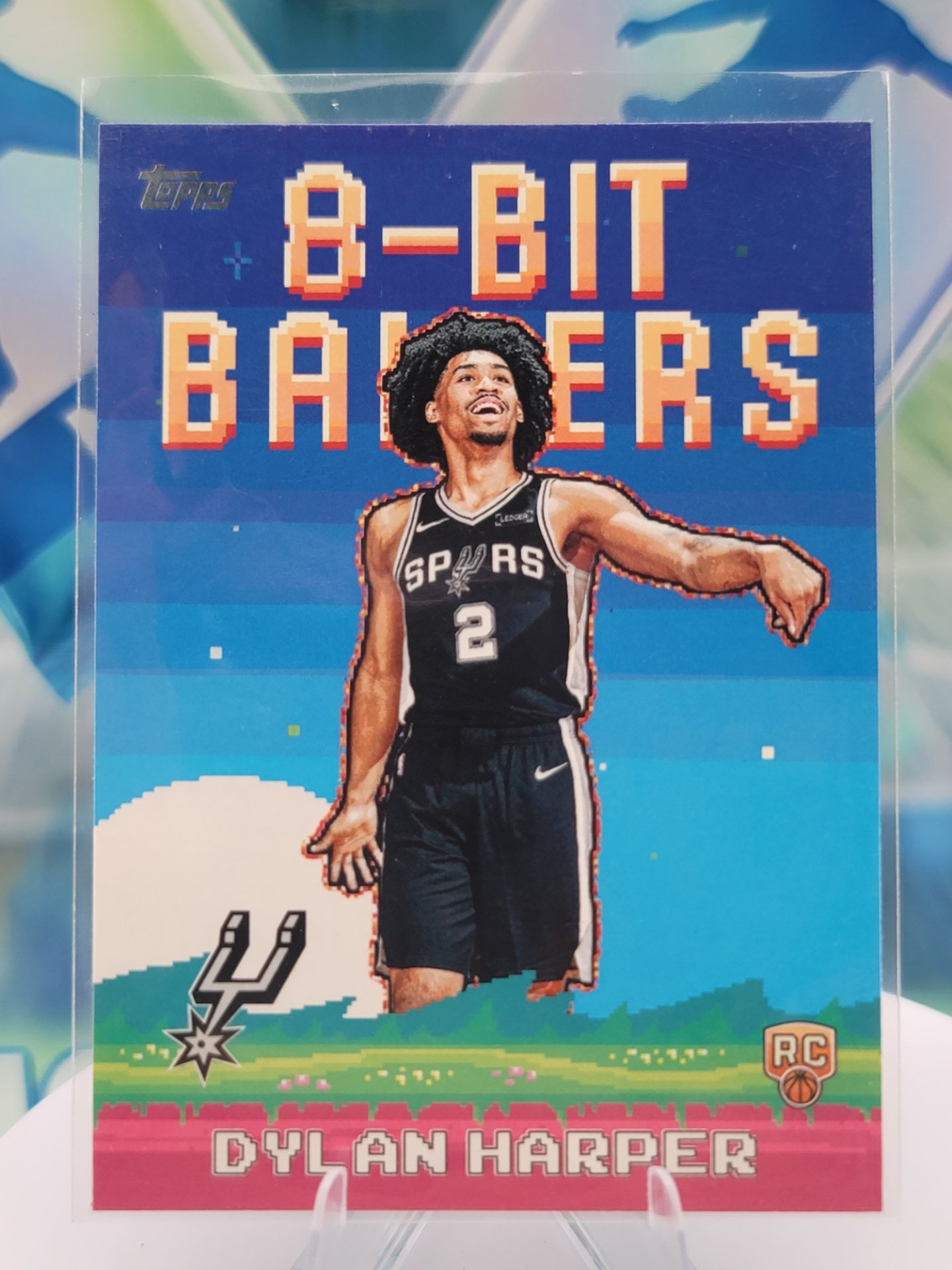 2025 Topps Topps Flagship Dylan Harper — 2025 Topps Topps Flagship 8-Bit Ballers Dylan Harper Rookie