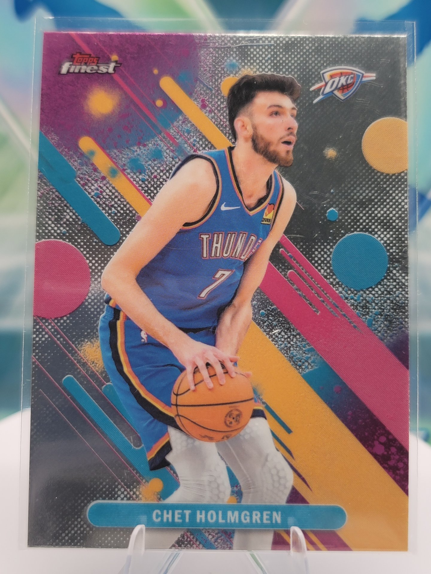 2026 Topps Topps Finest Chet Holmgren — 2026 Topps Topps Finest Common Chet Holmgren