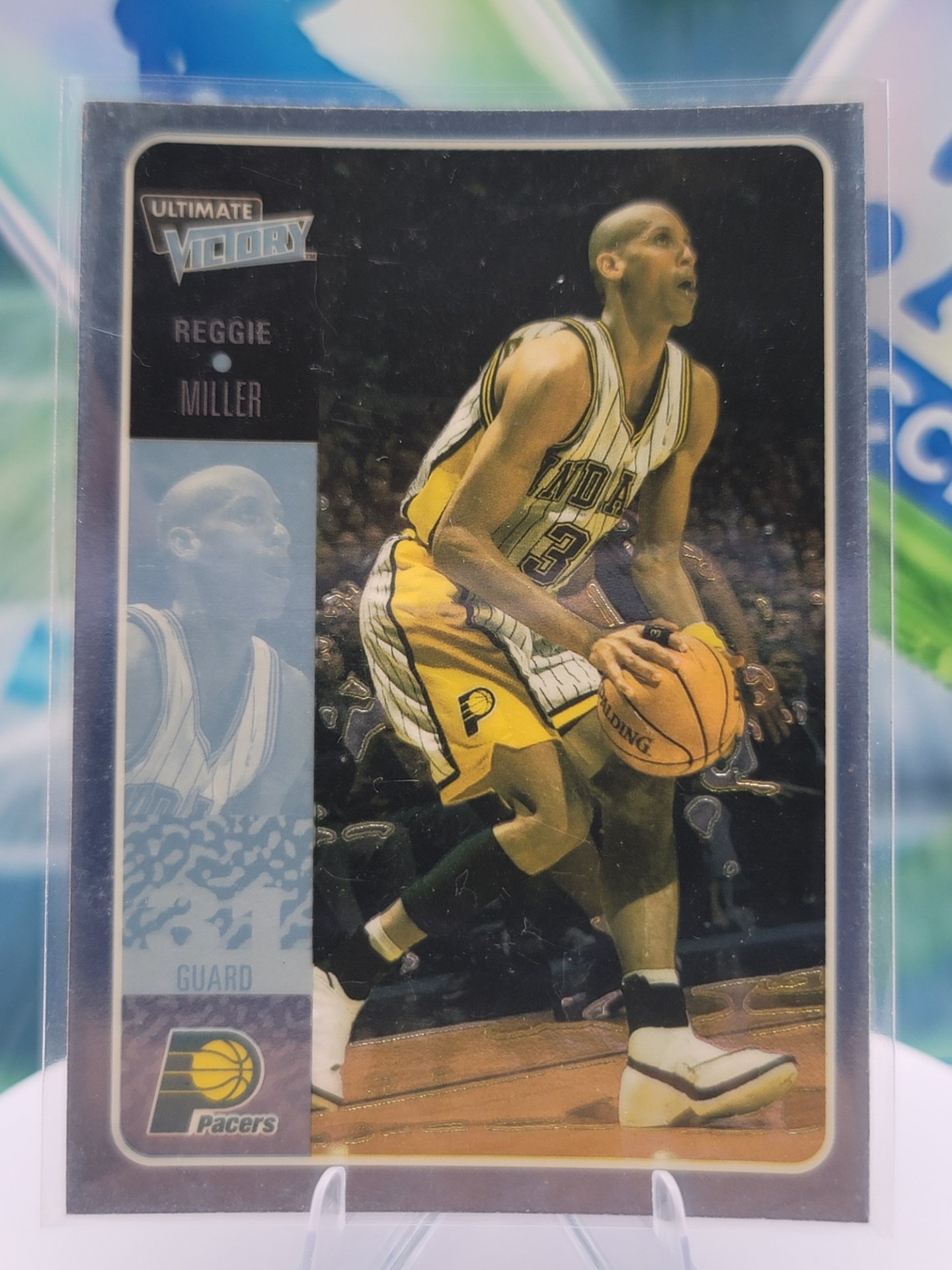2001 Upper Deck Ultimate Victory Reggie Miller — 2001 Upper Deck Ultimate Victory Base Reggie Miller
