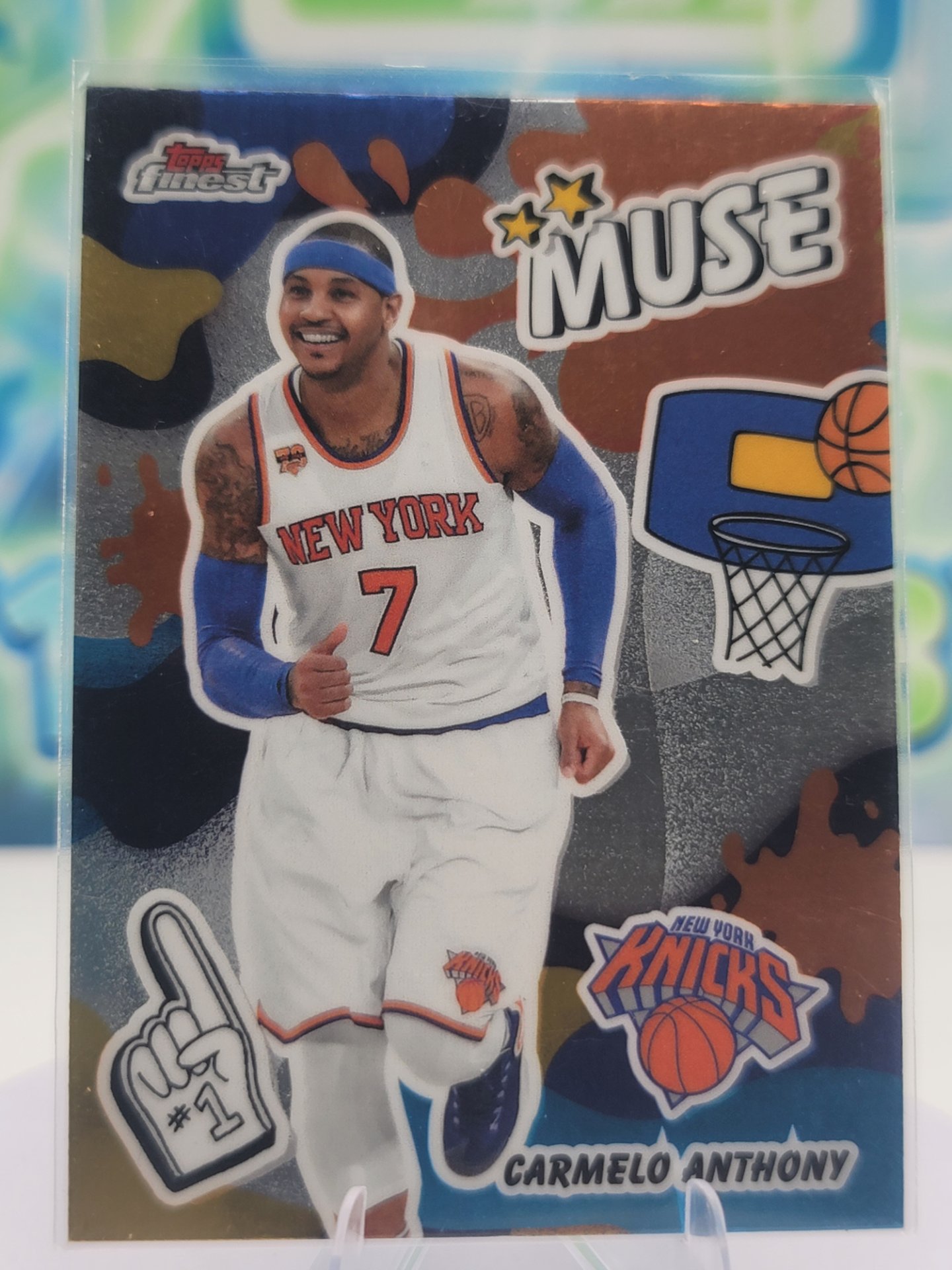 2026 Topps Topps Finest Carmelo Anthony  — 2026 Topps Topps Finest Muse Carmelo Anthony