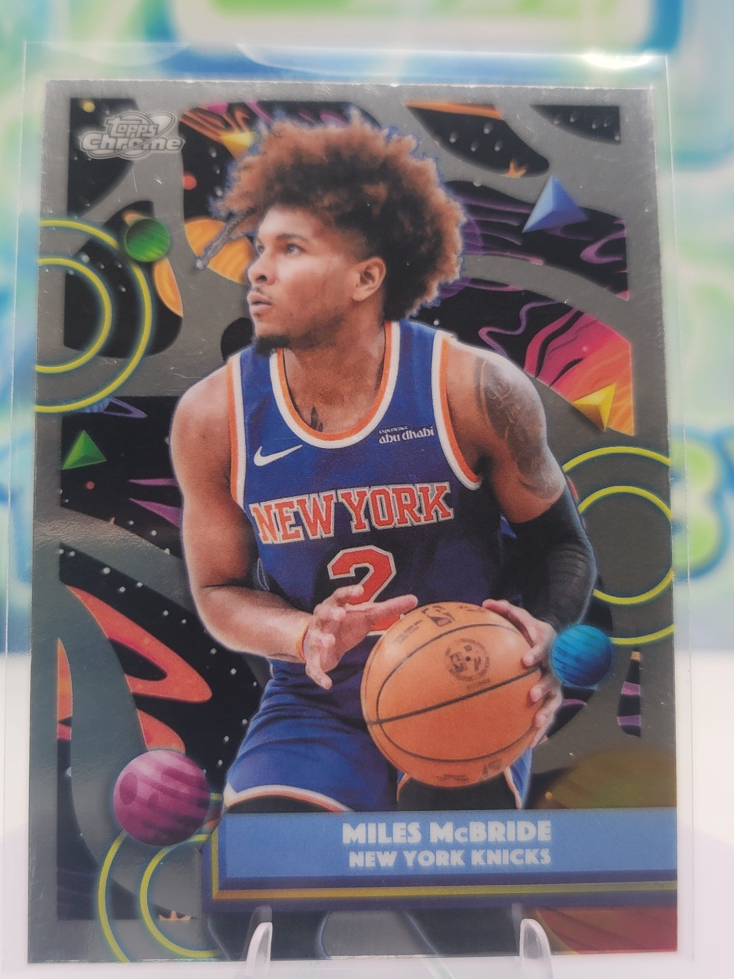 2026 Topps Cosmic Chrome Miles McBride — 2026 Topps Cosmic Chrome Miles McBride