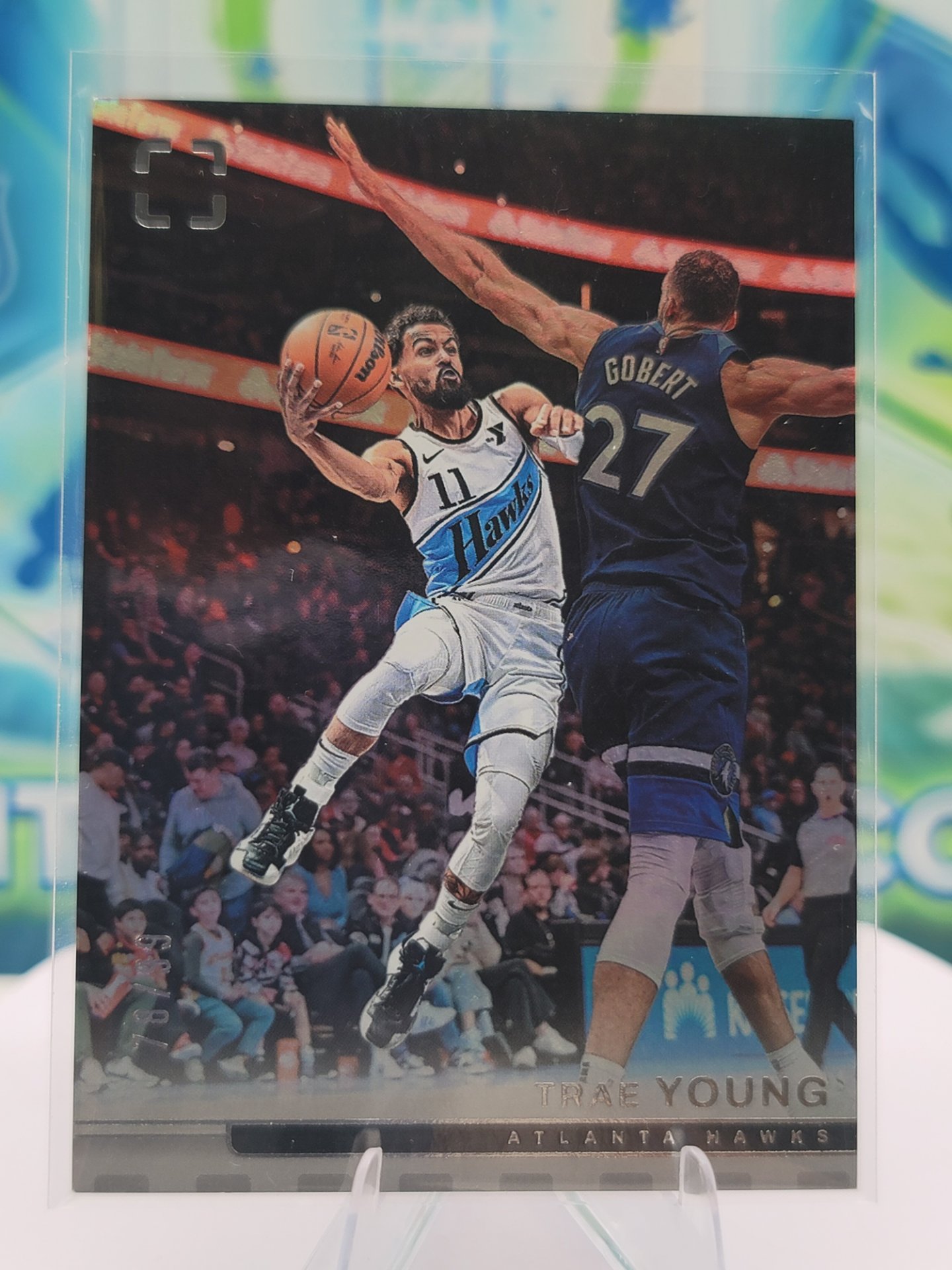 2025 Panini Photogenic Trae Young — 2025 Panini Photogenic Refractor Trae Young #78 of 99