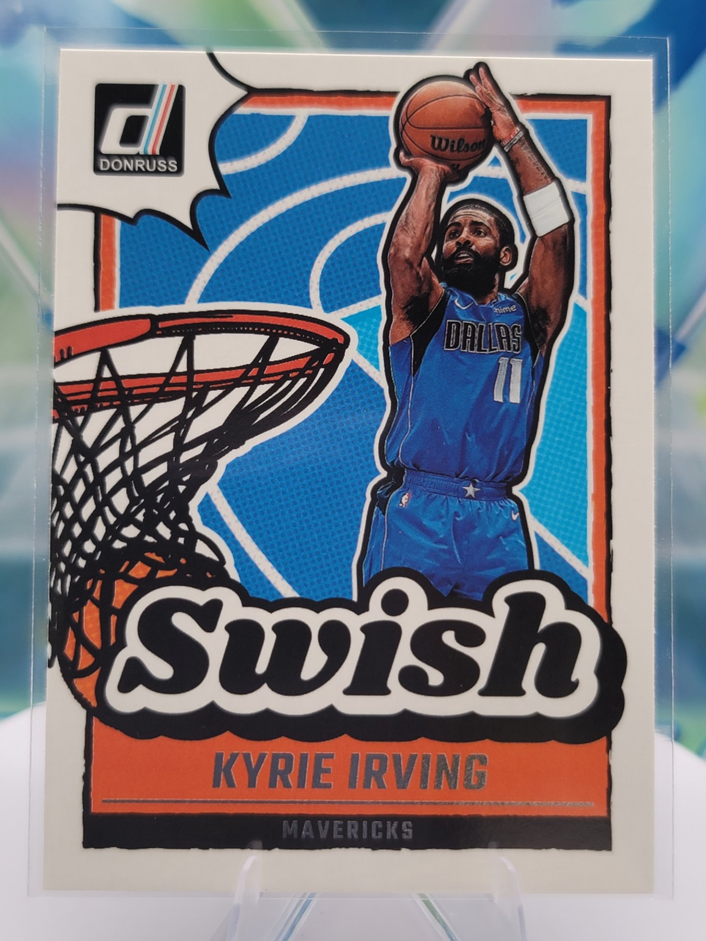 2025 Panini Donruss Kyrie Irving — 2025 Panini Donruss Swish Kyrie Irving