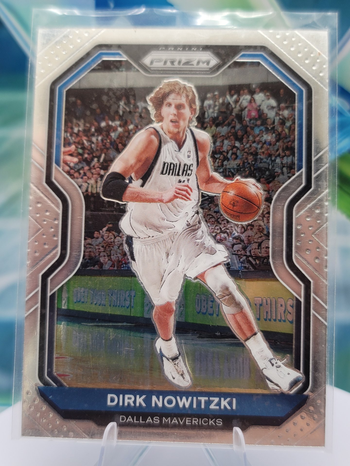2021 Panini Prizm Dirk Nowitzki — 2021 Panini Prizm Base Dirk Nowitzki