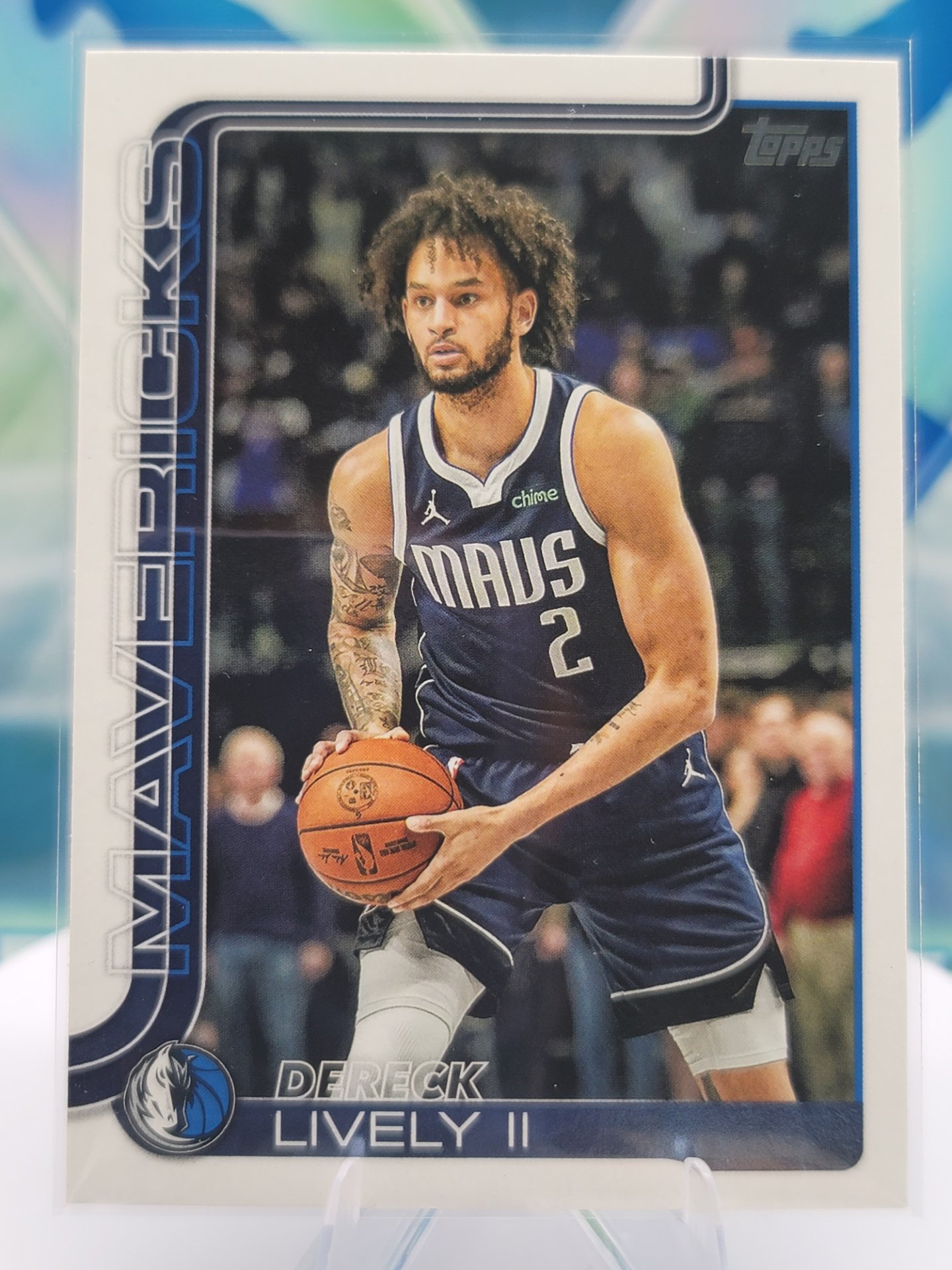 2025 Topps Topps Flagship Dereck Lively II — 2025 Topps Topps Flagship Base Dereck Lively II