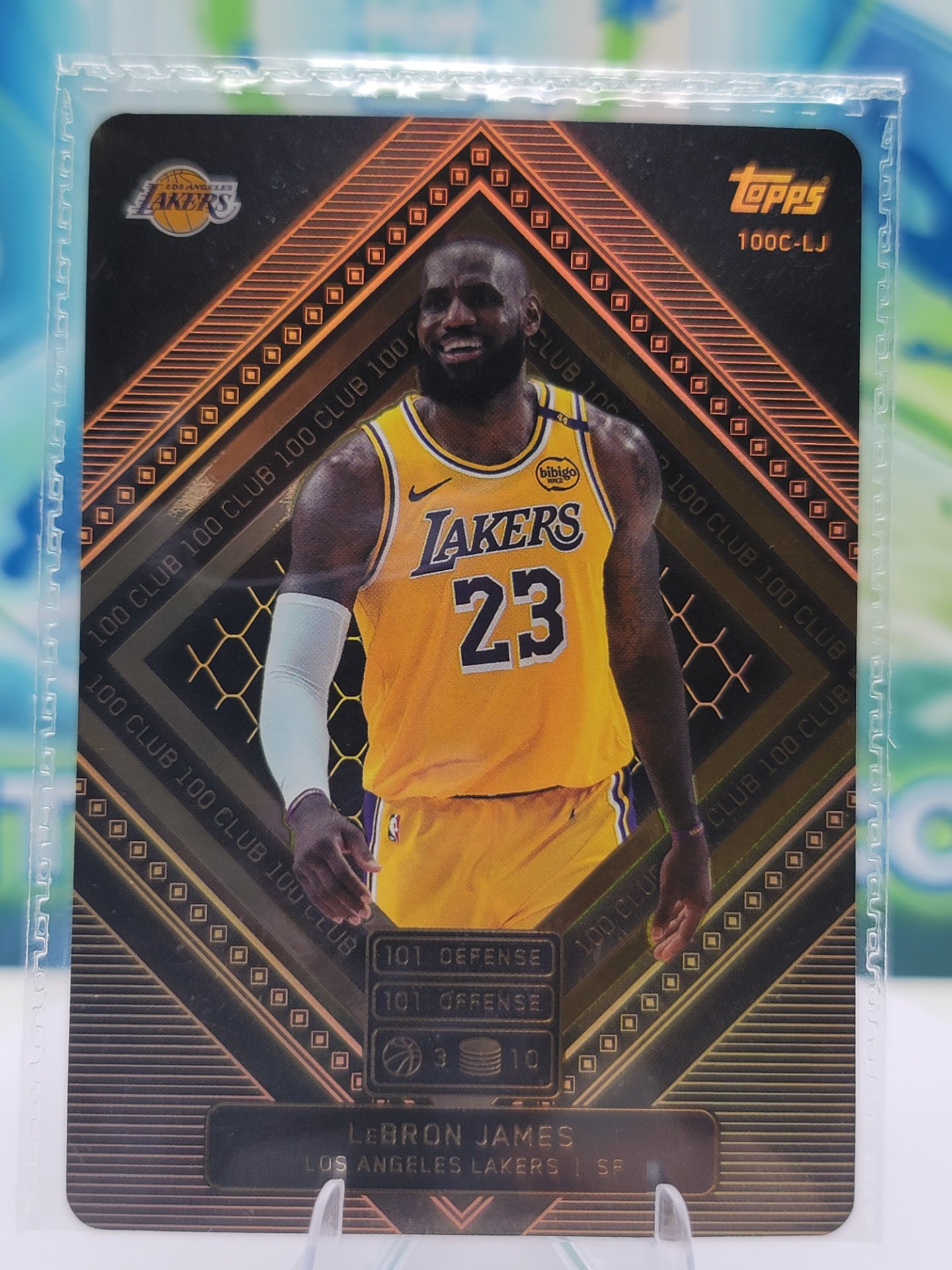 2025 Topps Match Attax LeBron James — 2025 Topps Match Attax 100 Club LeBron James