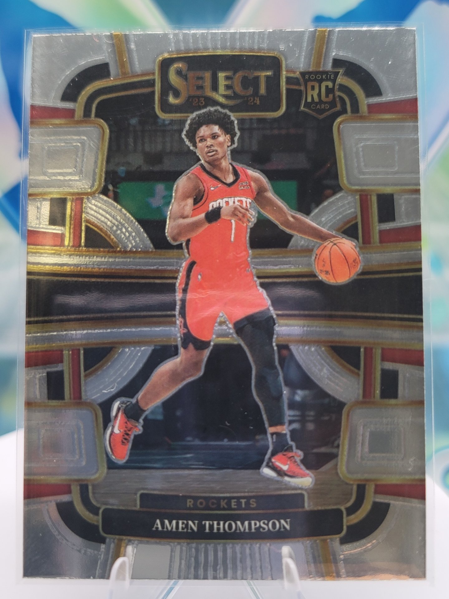 2025 Panini Select Amen Thompson — 2025 Panini Select Base Amen Thompson