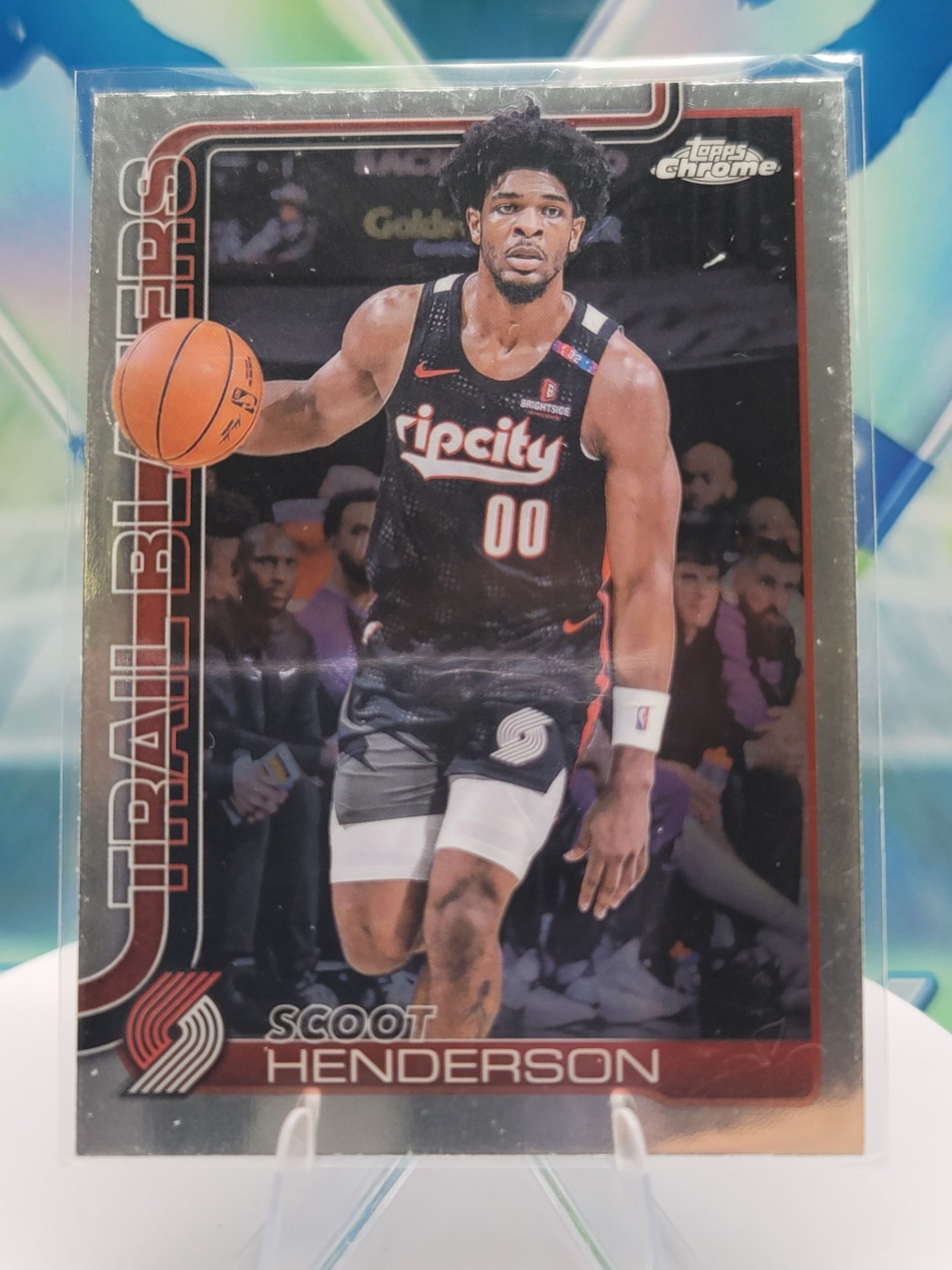 2025 Topps Topps Chrome Scoot Henderson — 2025 Topps Topps Chrome Base Scoot Henderson