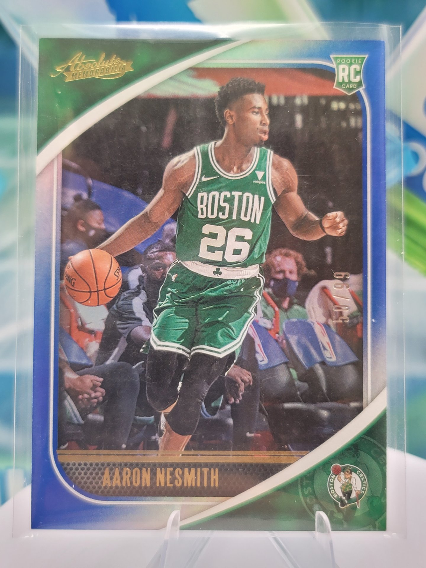 2021 Panini Absolute Memorabilia Aaron Nesmith — 2021 Panini Absolute Memorabilia Base Aaron Nesmith #50 of 99 Rookie