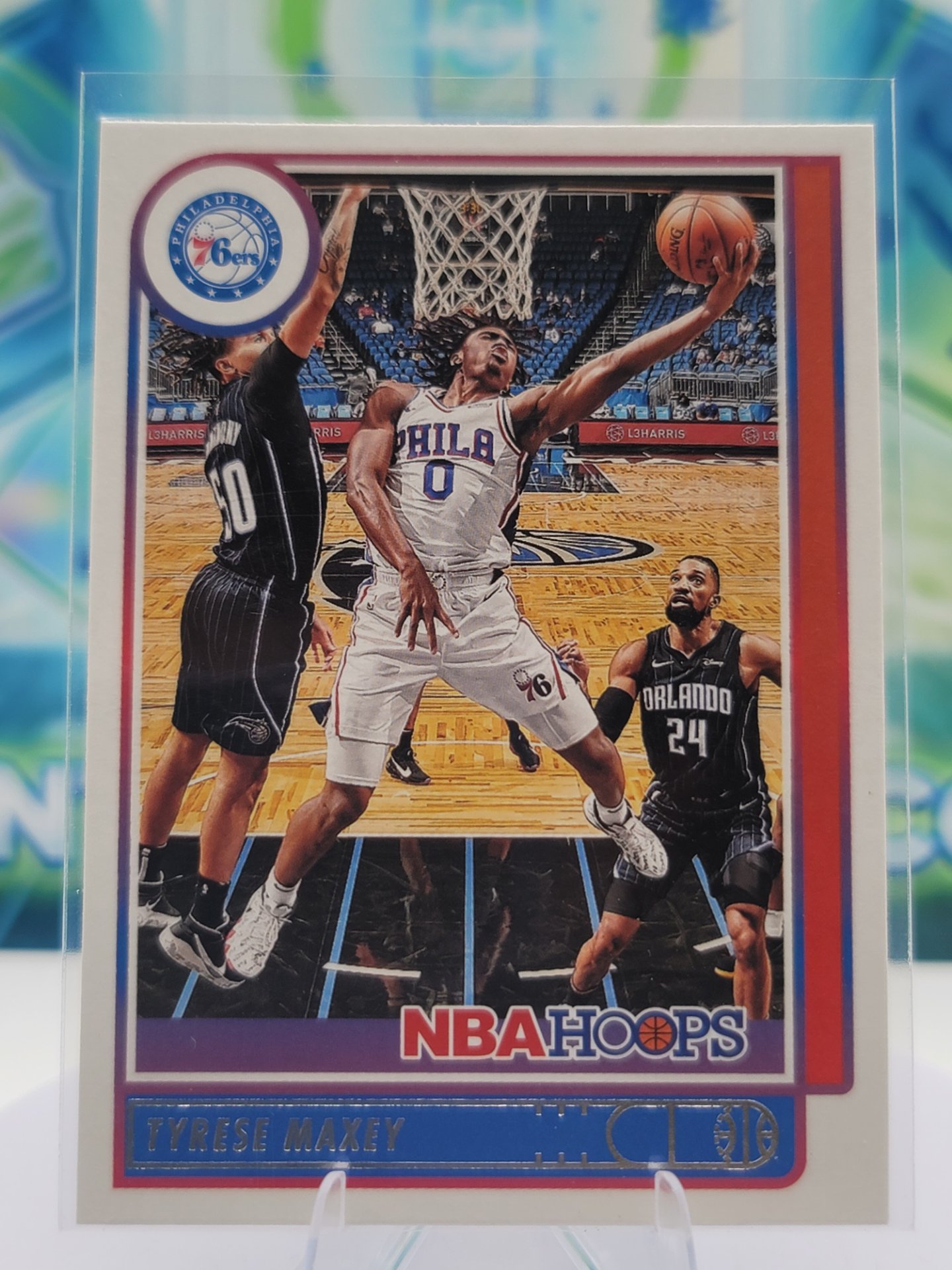 2022 Panini NBA Hoops Tyrese Maxey — 2022 Panini NBA Hoops Base Tyrese Maxey