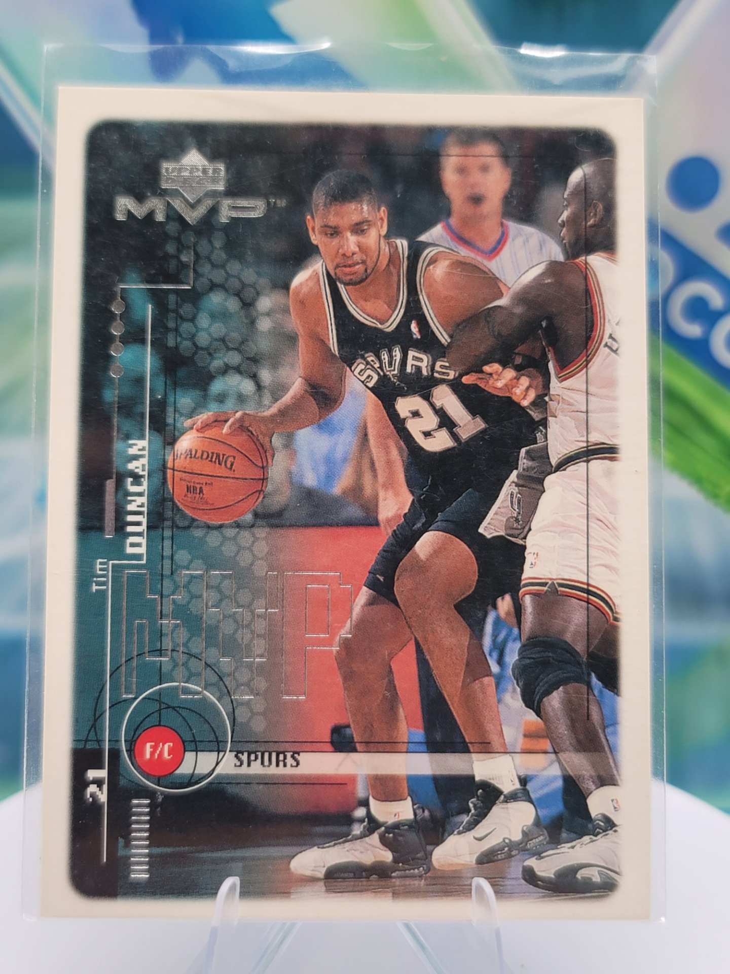 1999 Upper Deck MVP Tim Duncan — 1999 Upper Deck MVP Base Tim Duncan