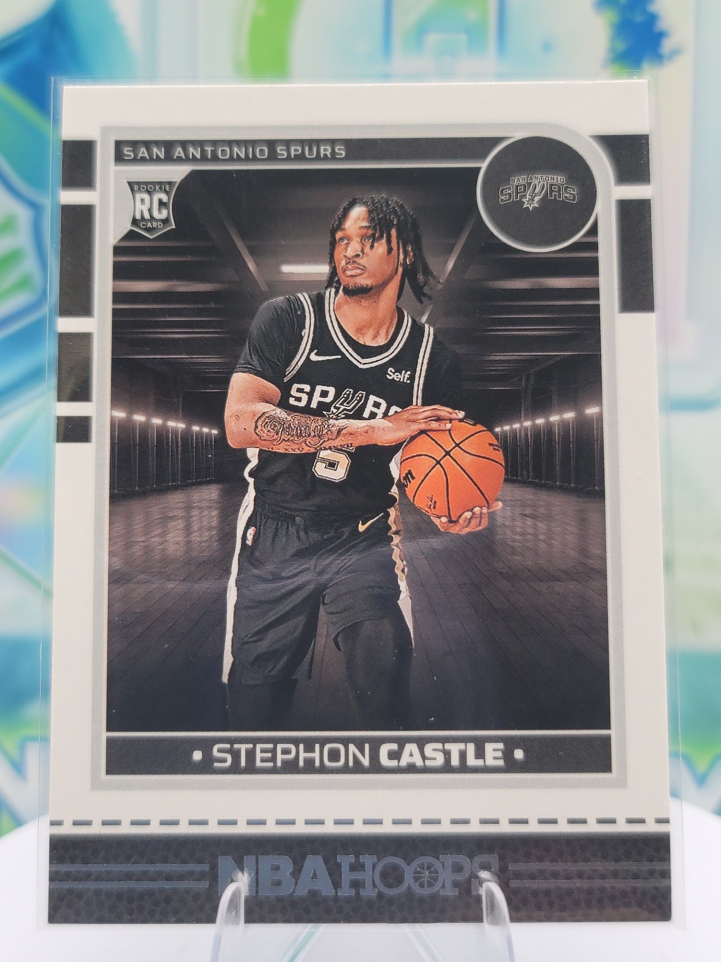 2025 Panini NBA Hoops Stephon Castle — 2025 Panini NBA Hoops Base Stephon Castle Rookie