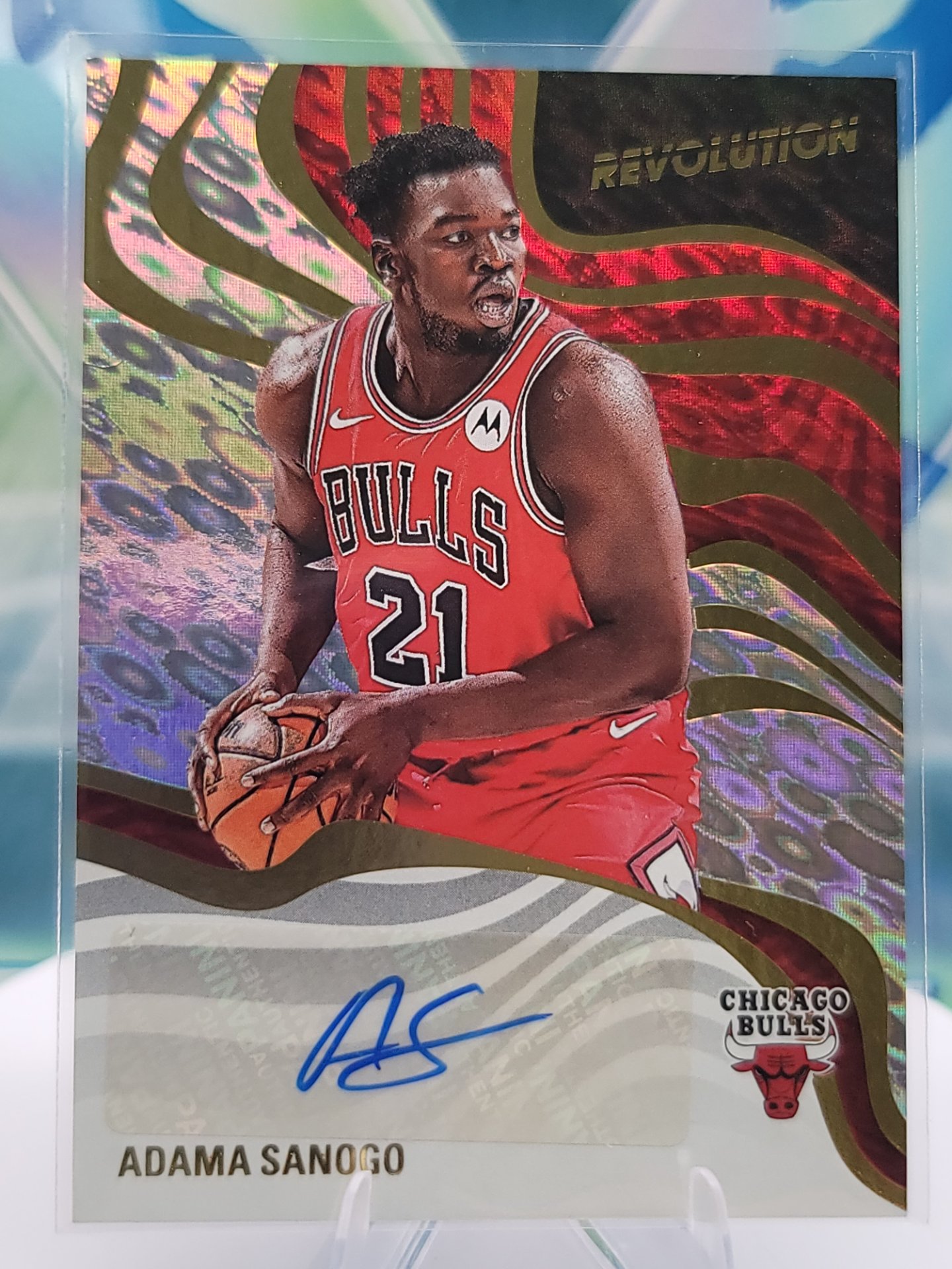 2025 Panini Revolution Adama Sanogo — 2025 Panini Revolution Auto Adama Sanogo Autograph
