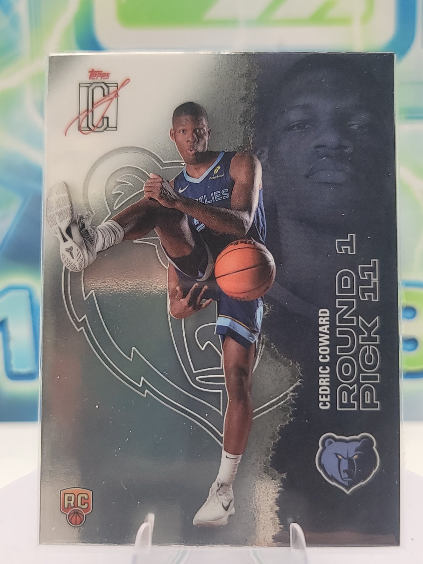 2026 Topps Signature Class Cedric Coward — 2026 Topps Signature Class Chrome Cedric Coward Rookie
