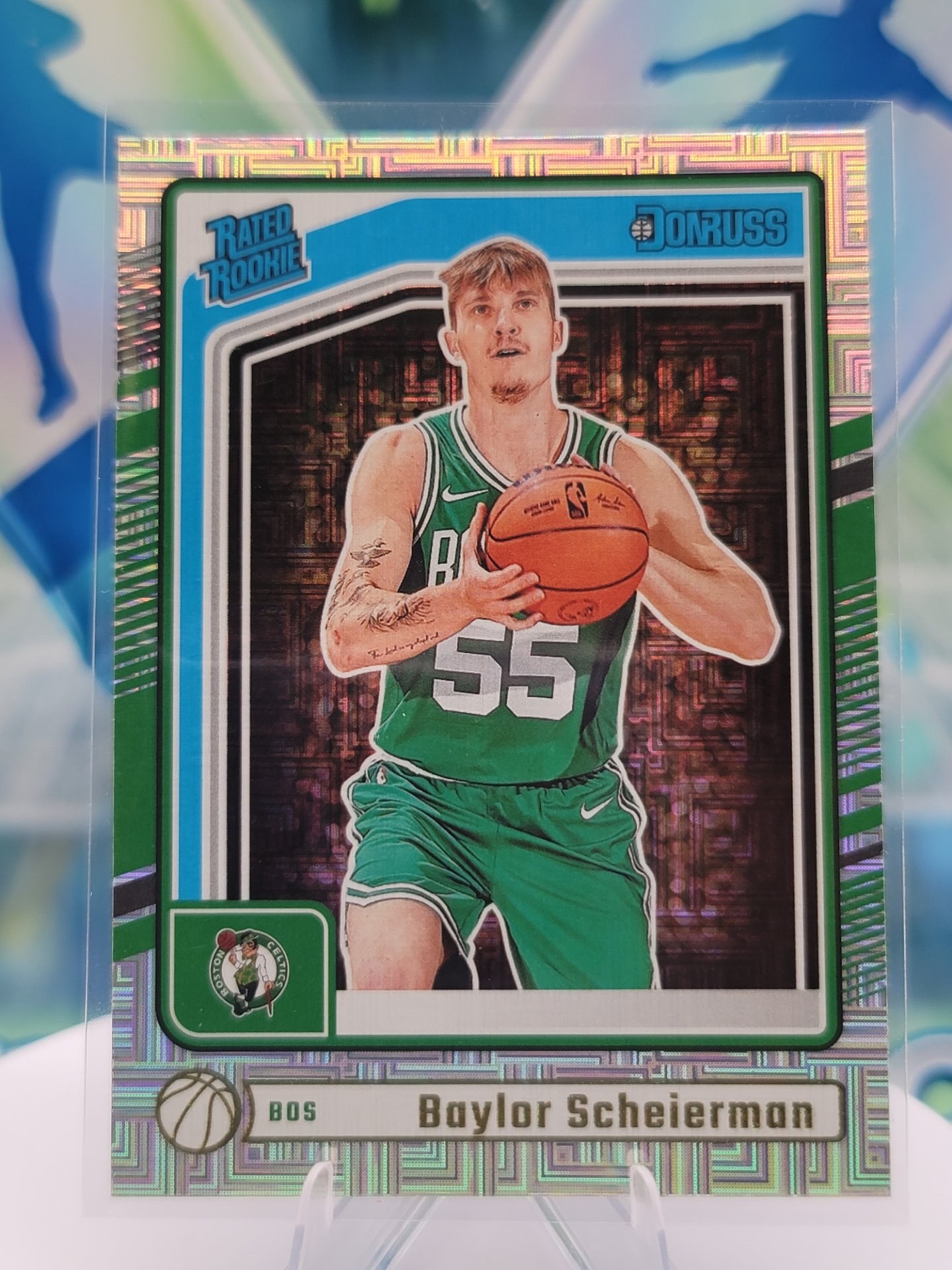 2025 Panini Donruss Baylor Scheierman — 2025 Panini Donruss Rated Rookies Mojo Refractor Baylor Scheierman Rookie