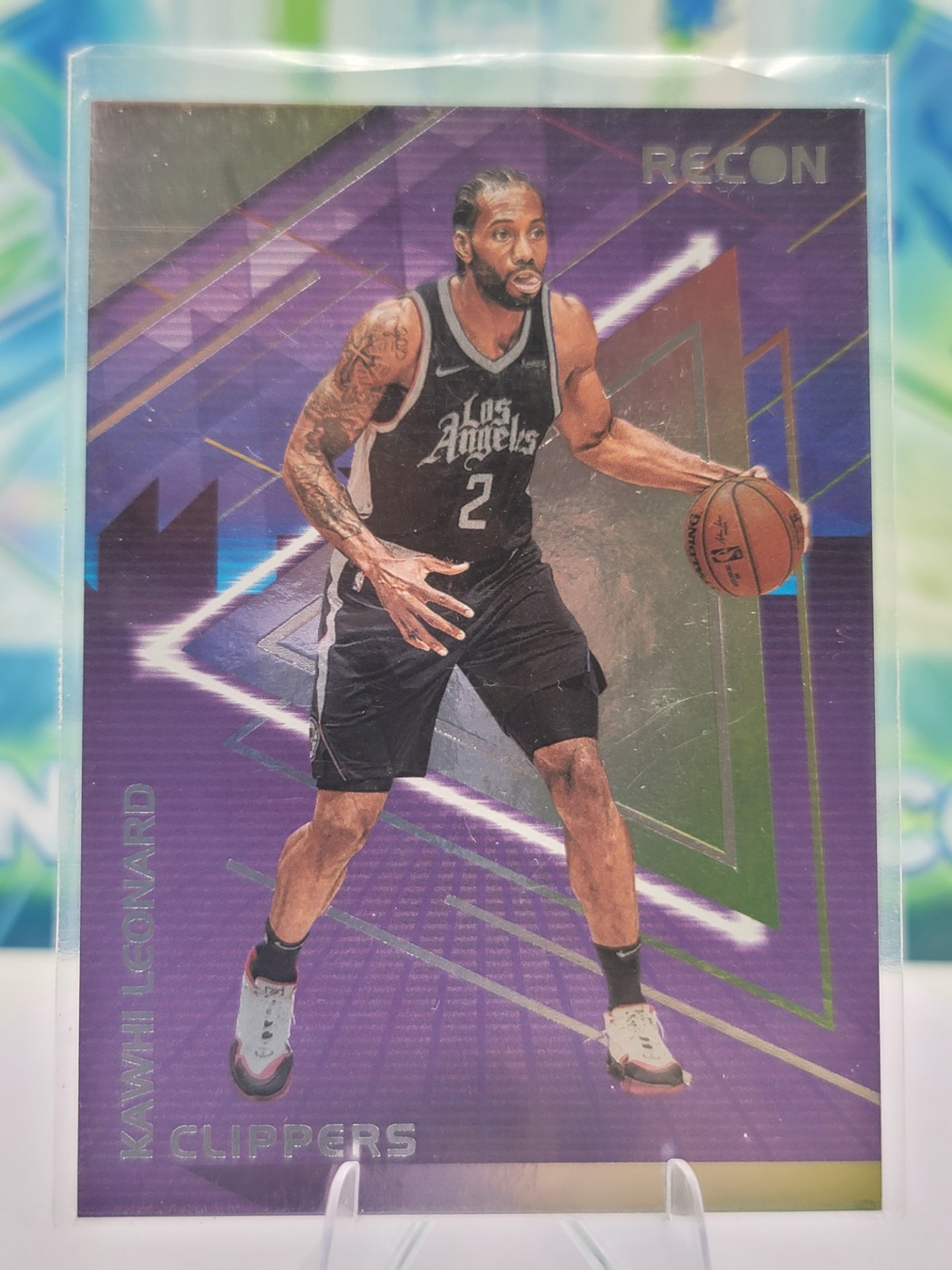 2021 Panini Recon Kawhi Leonard — 2021 Panini Recon Base Kawhi Leonard