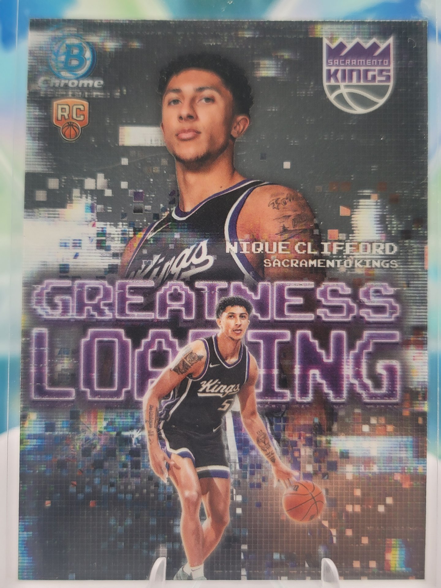 2025 Topps Bowman Nique Clifford — 2025 Topps Bowman Chrome Greatness Loading Nique Clifford Rookie
