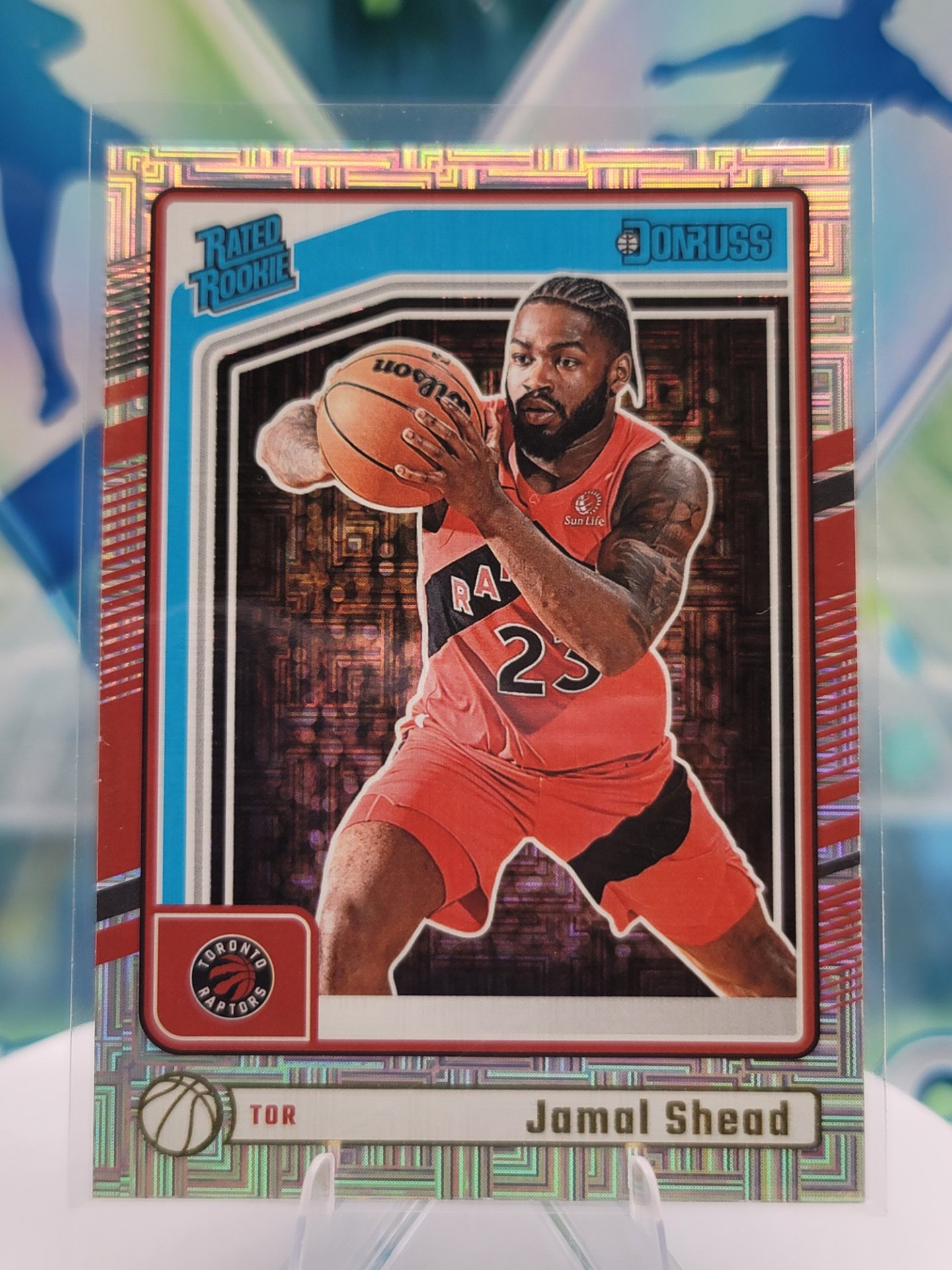 2025 Panini Donruss Jamal Shead — 2025 Panini Donruss Rated Rookies Mojo Refractor Jamal Shead Rookie
