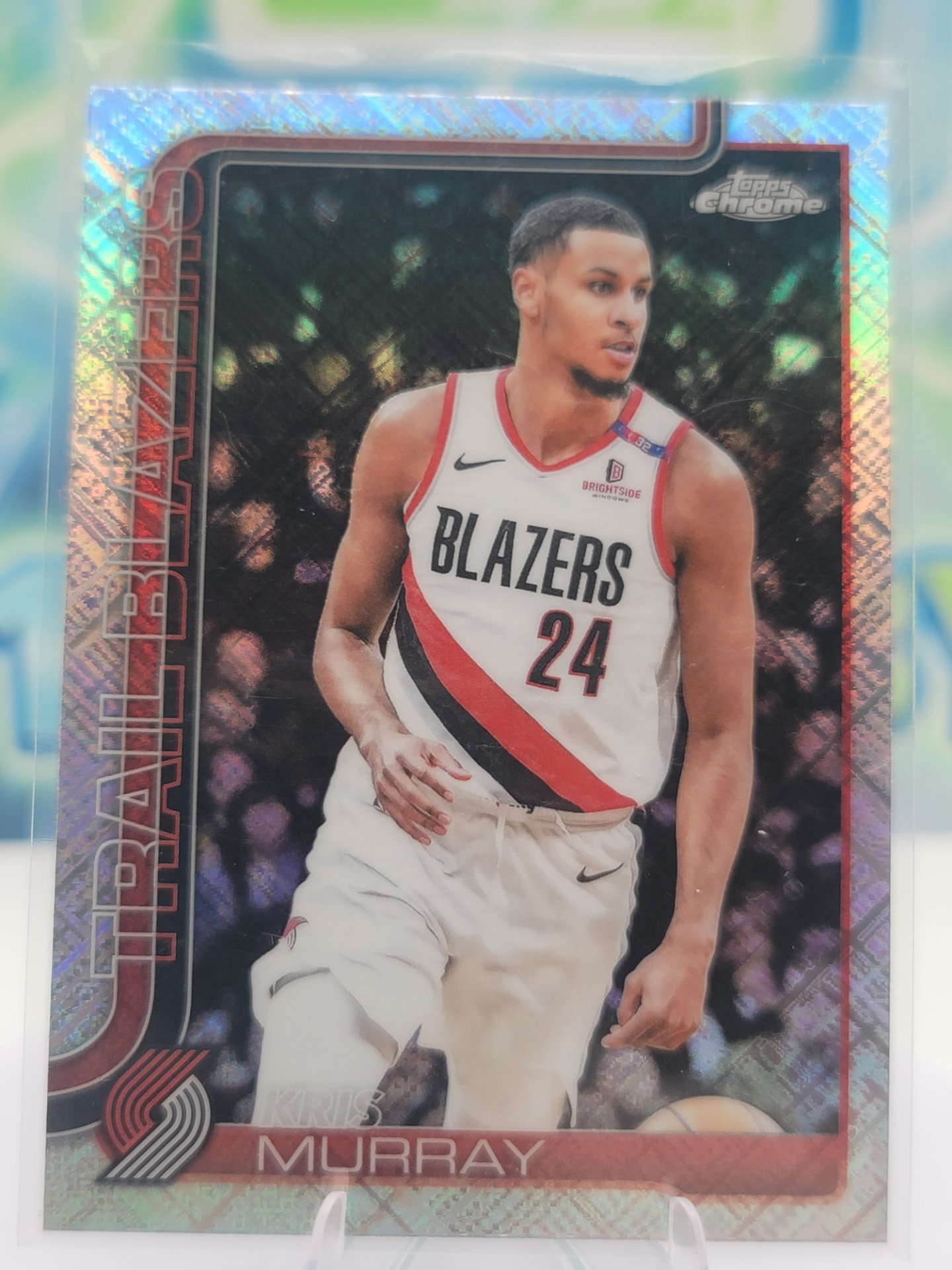 2025 Topps Topps Chrome Kris Murray — 2025 Topps Topps Chrome Skylight Kris Murray