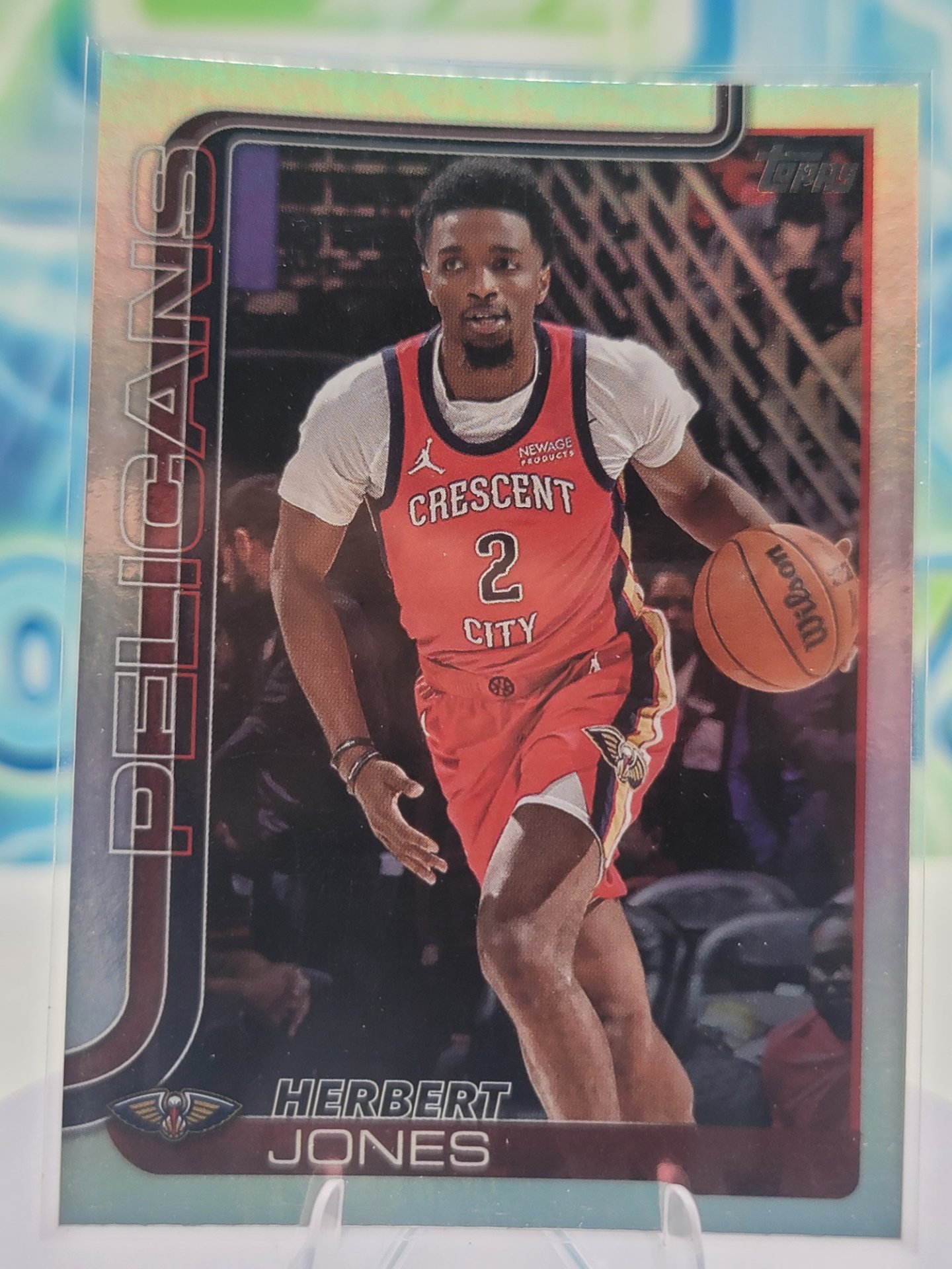 2025 Topps Topps Flagship Herbert Jones — 2025 Topps Topps Flagship Refractor Herbert Jones