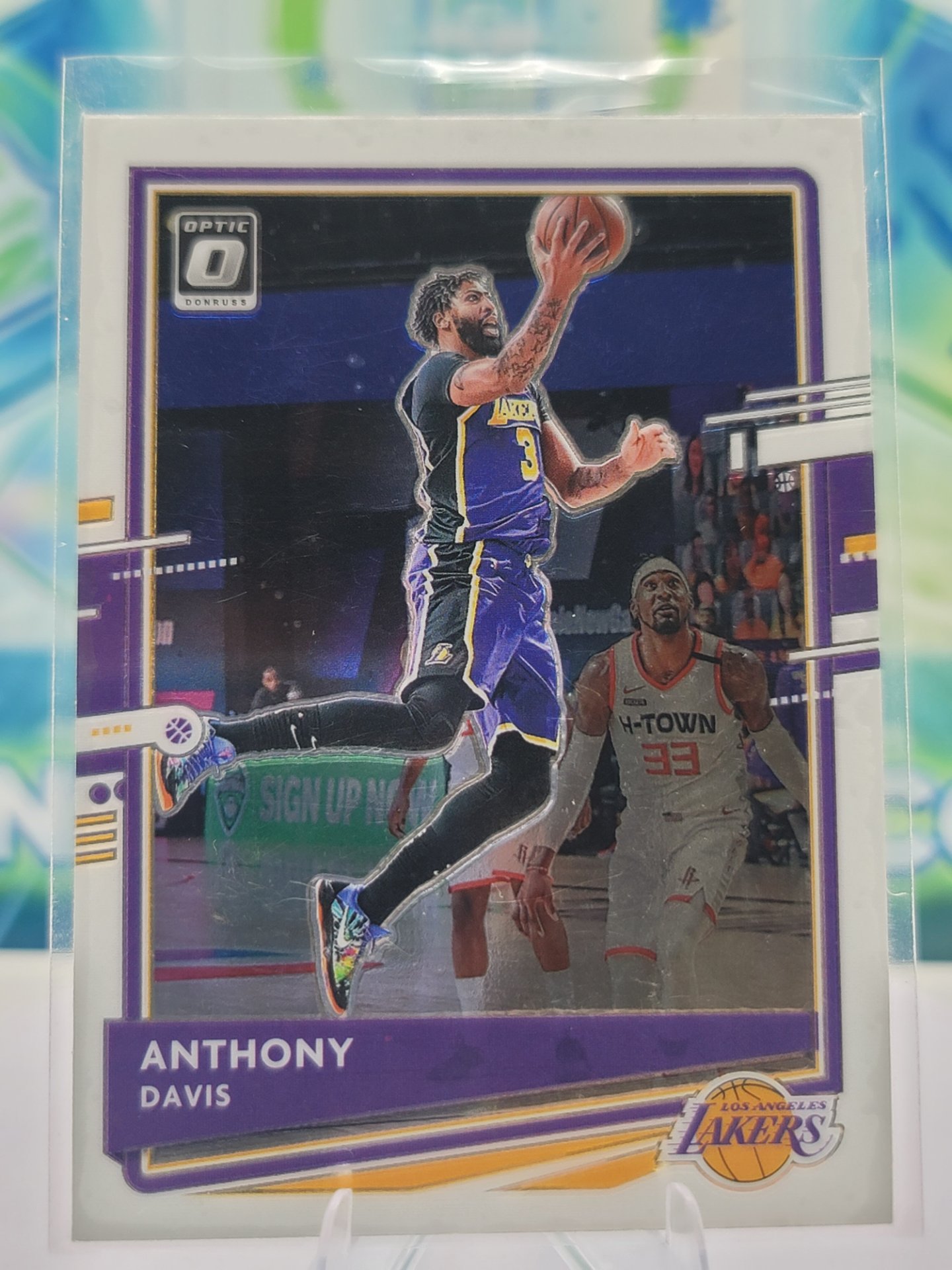 2021 Panini Donruss Optic Anthony Davis — 2021 Panini Donruss Optic Base Anthony Davis