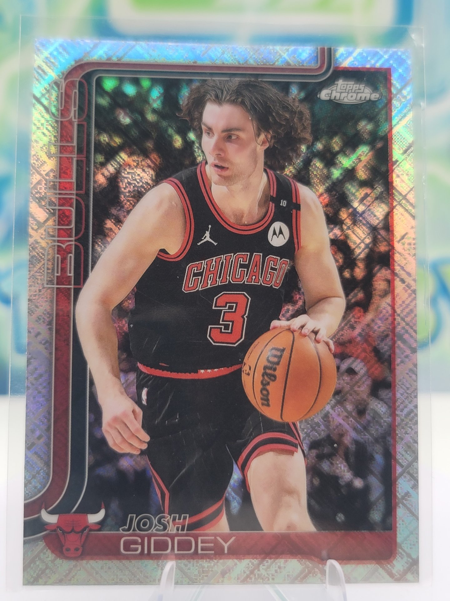 2025 Topps Topps Chrome Josh Giddey — 2025 Topps Topps Chrome Skylight Josh Giddey