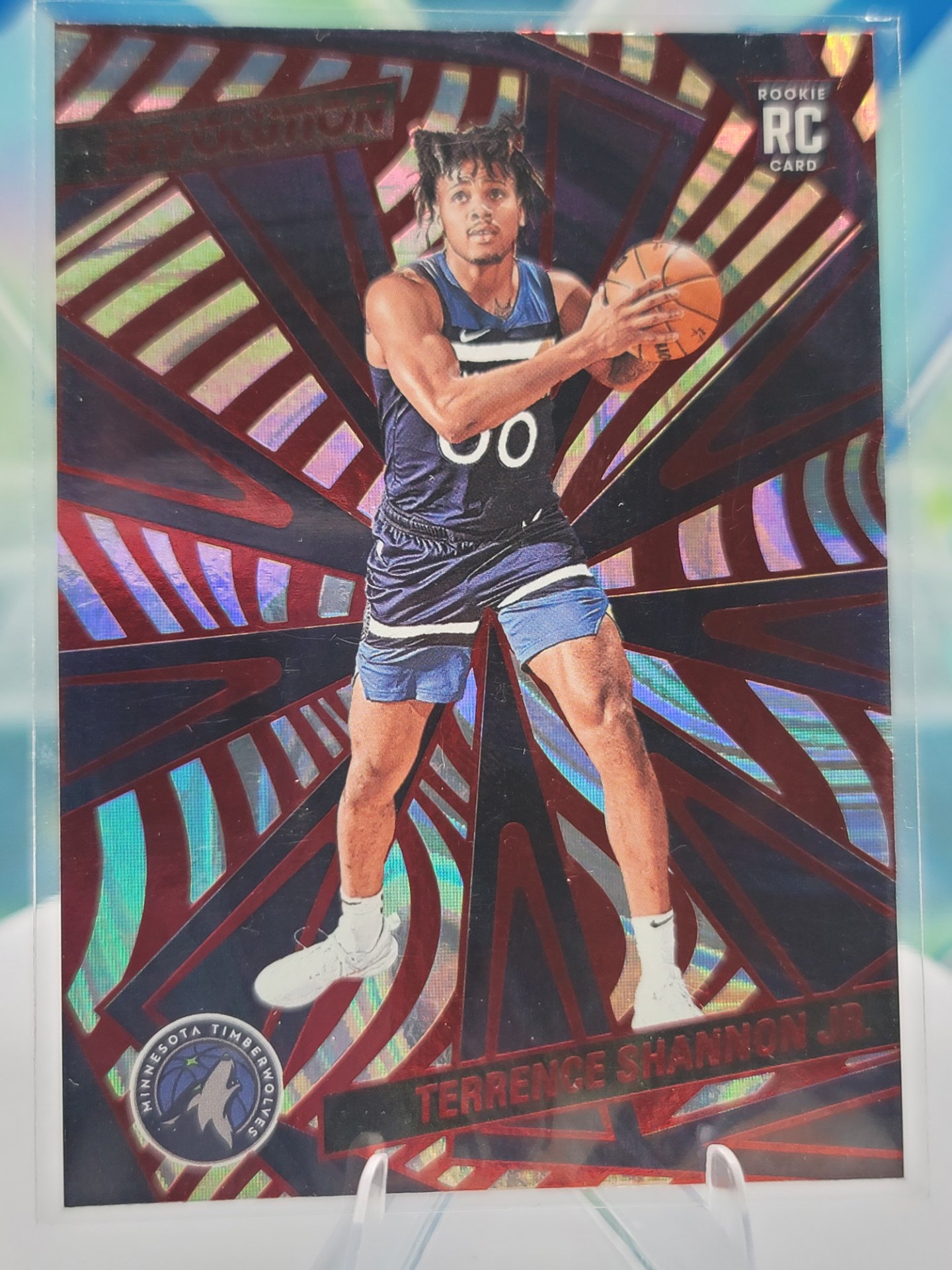 2025 Panini Revolution Terrence Shannon Jr. — 2025 Panini Revolution Swirl Terrence Shannon Jr. Rookie