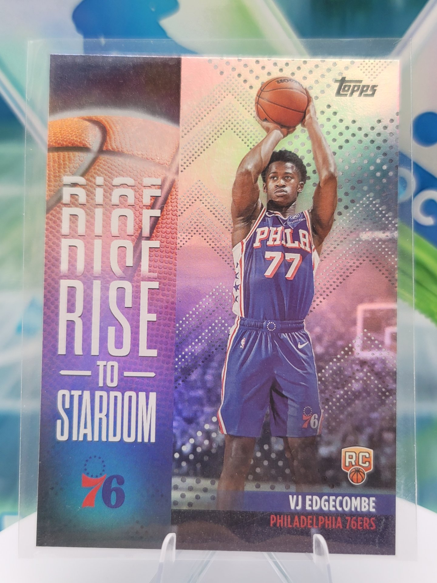 2025 Topps Topps Flagship Vj Edgecombe — 2025 Topps Topps Flagship Rise to Stardom Vj Edgecombe Rookie