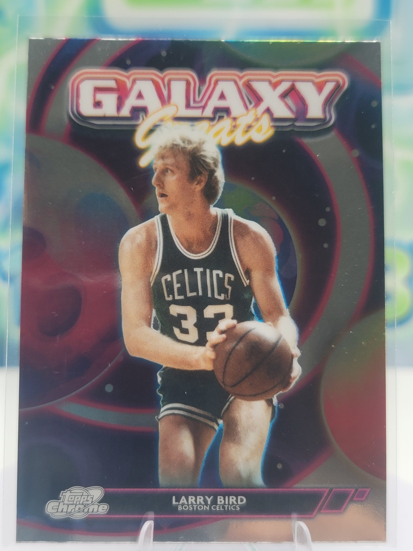 2026 Topps Topps Chrome Larry Bird — 2026 Topps Topps Chrome Galaxy Greats Larry Bird