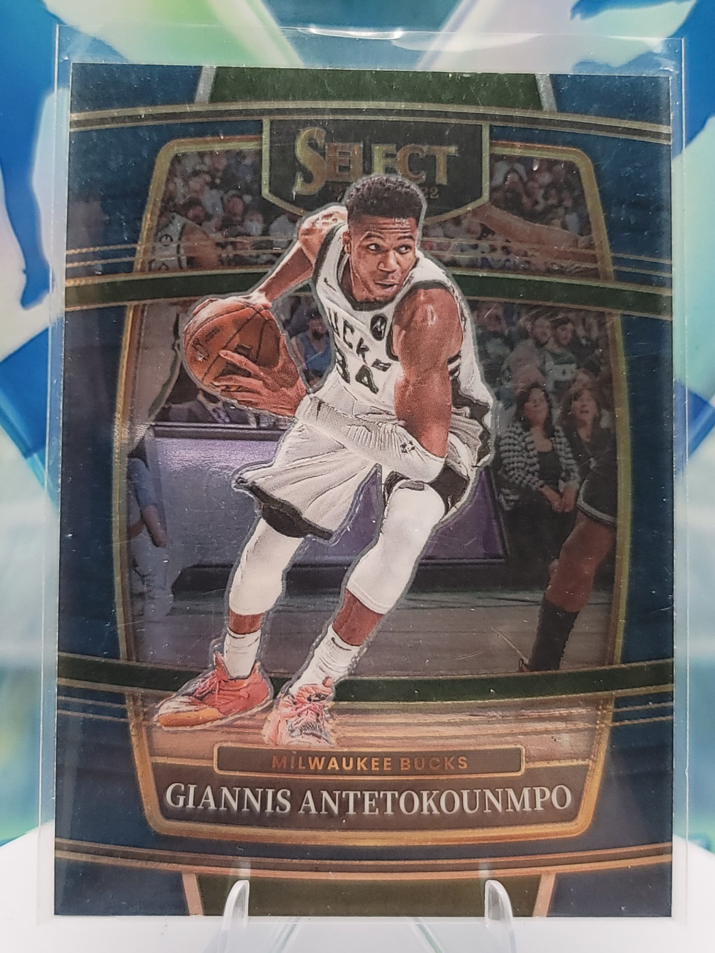 2022 Panini Select Giannis Antetokounmpo — 2022 Panini Select Concourse Giannis Antetokounmpo